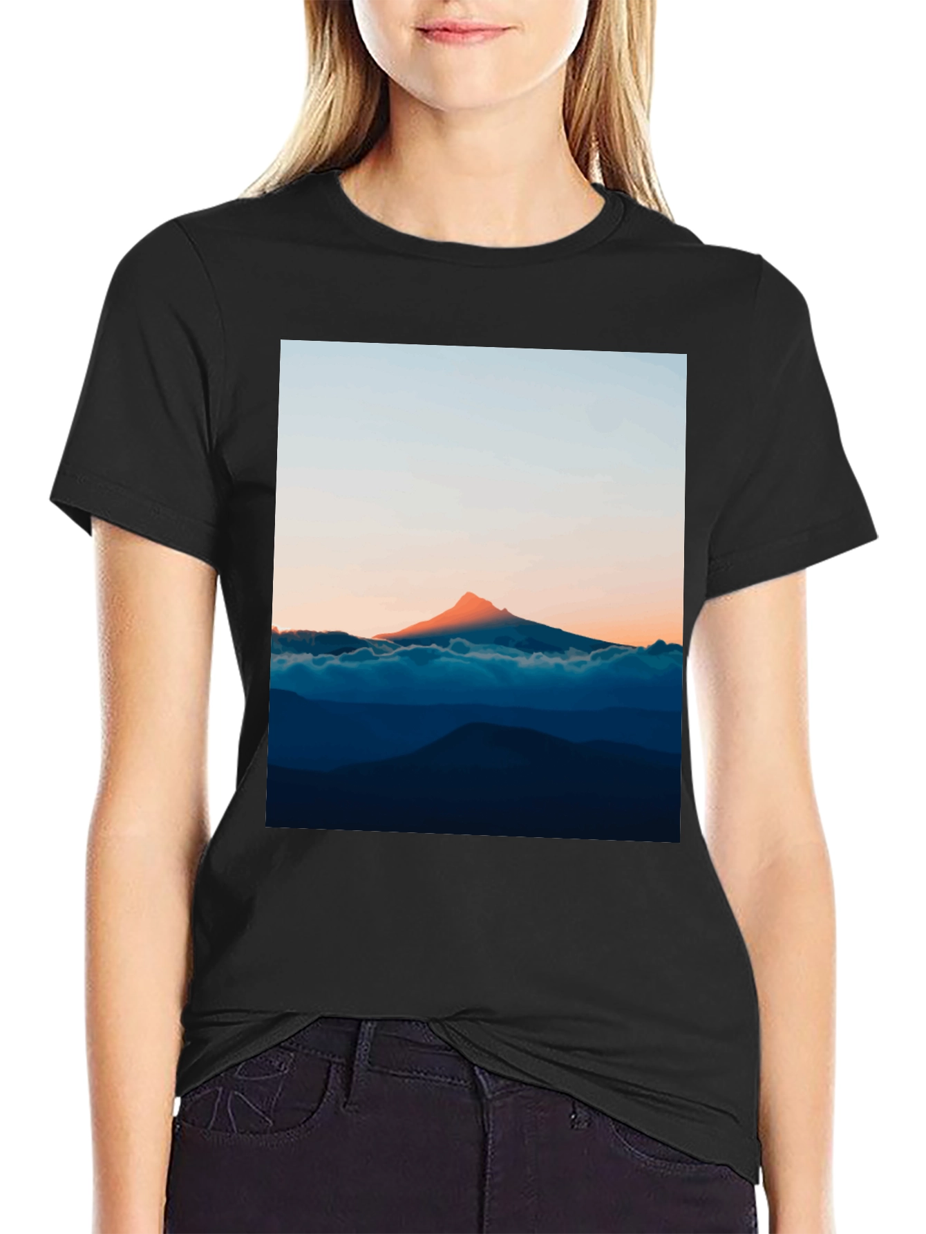 Mountain Peak Graphic T-Shirt