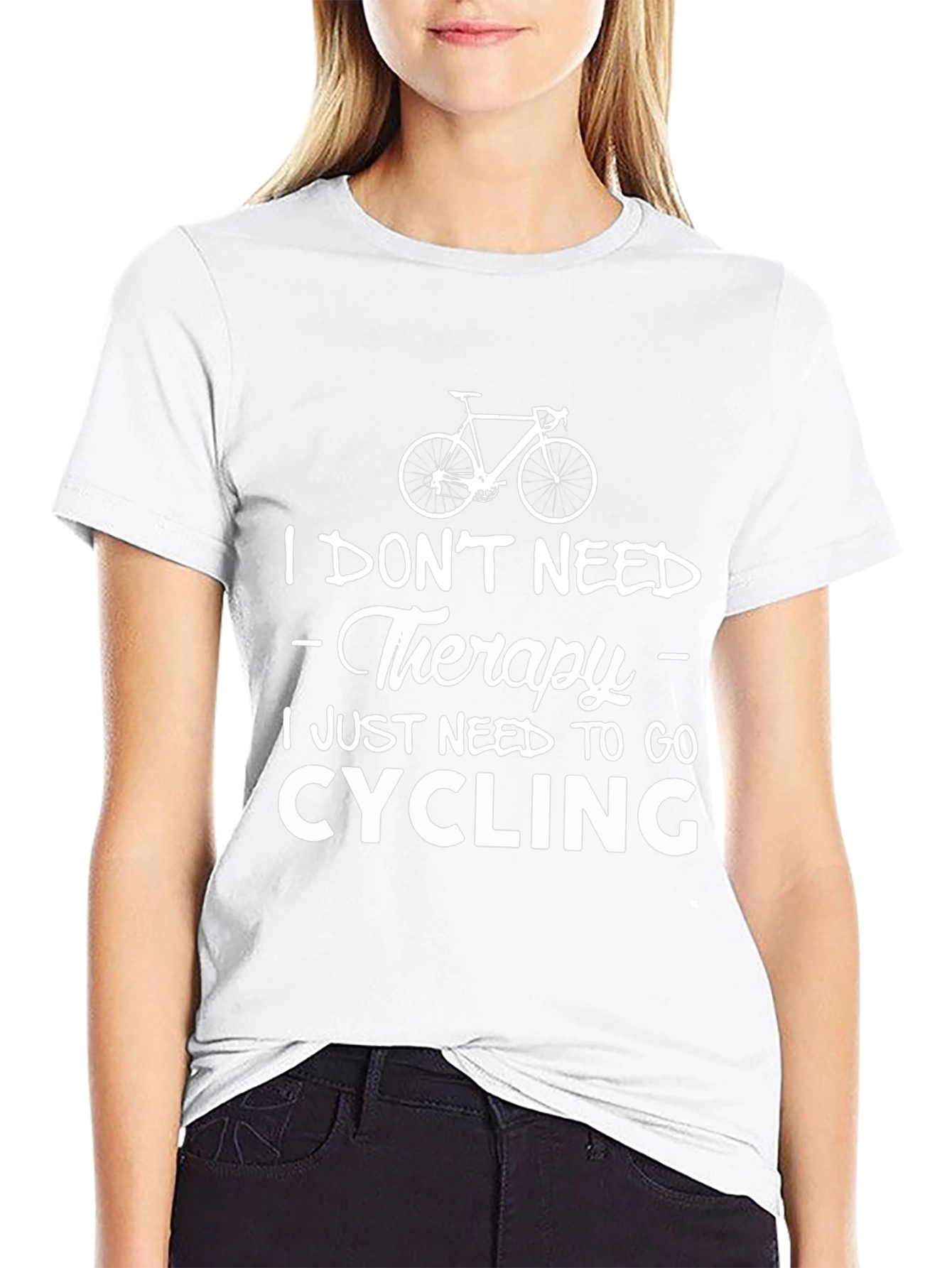 Cycling Therapy T-Shirt: Need to Go Cycling!