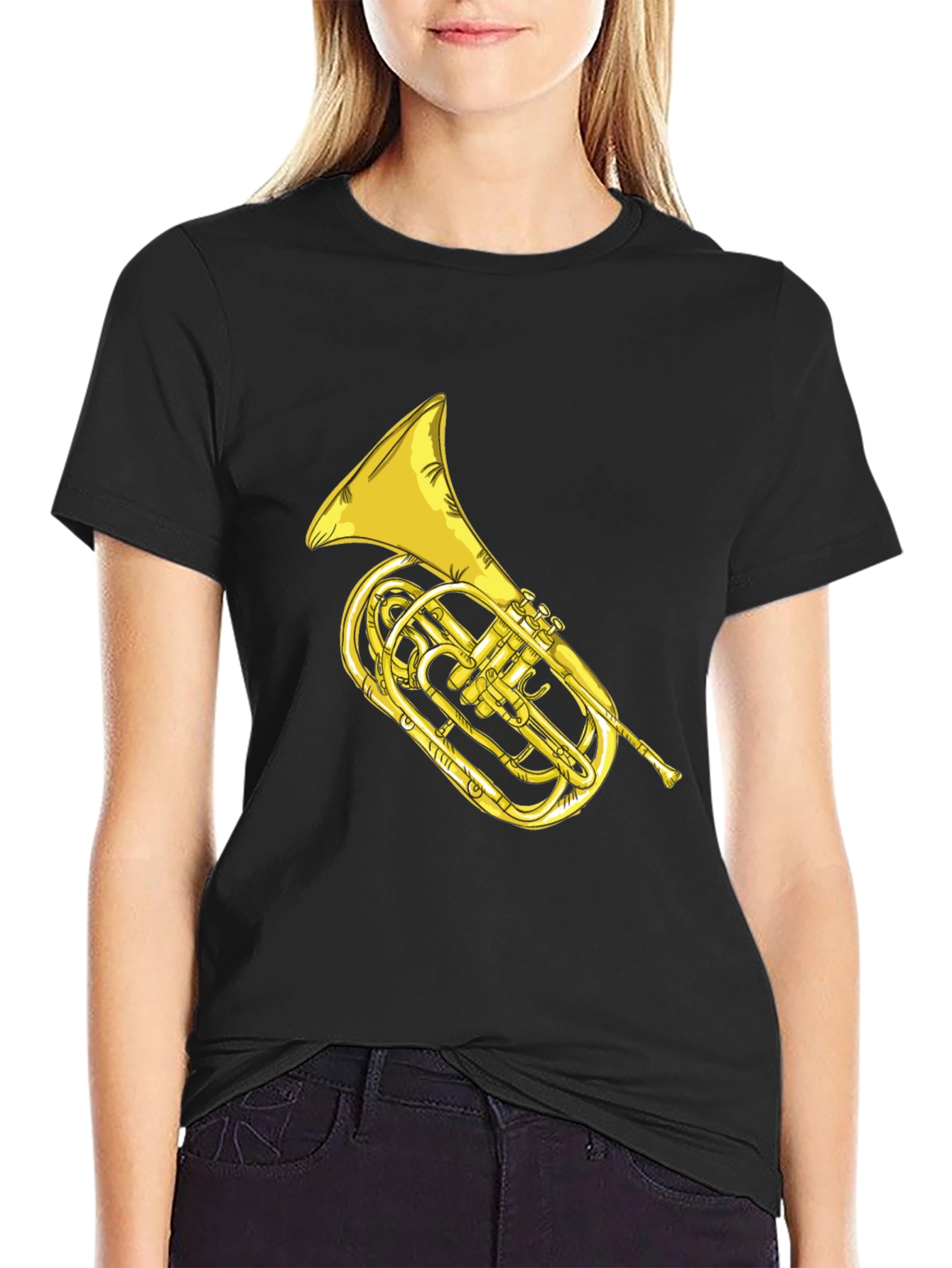 Euphonium Graphic T-Shirt - Black