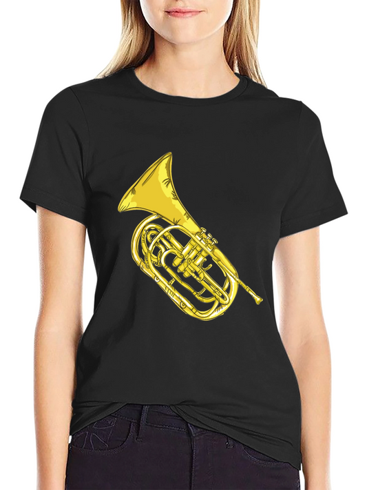 Euphonium Graphic T-Shirt - Black