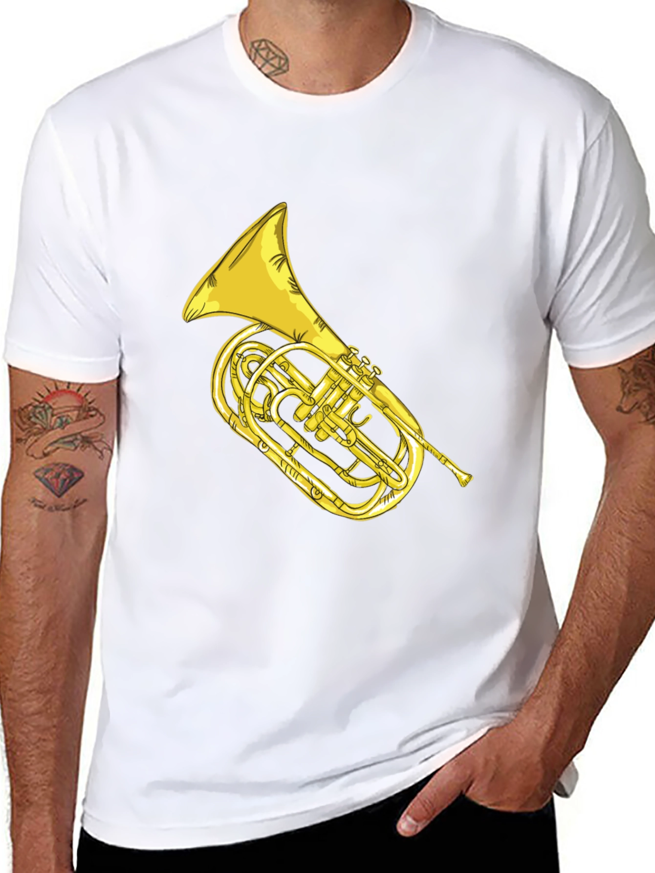 Euphonium Graphic T-Shirt - Black