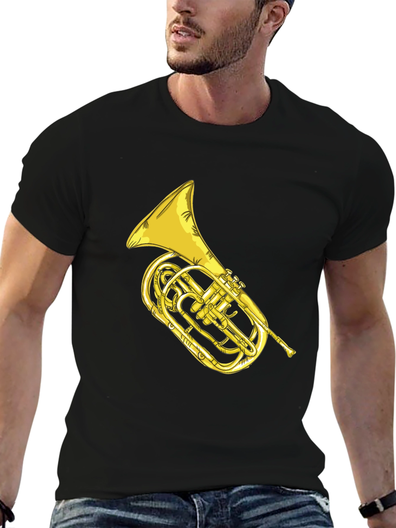 Euphonium Graphic T-Shirt - Black