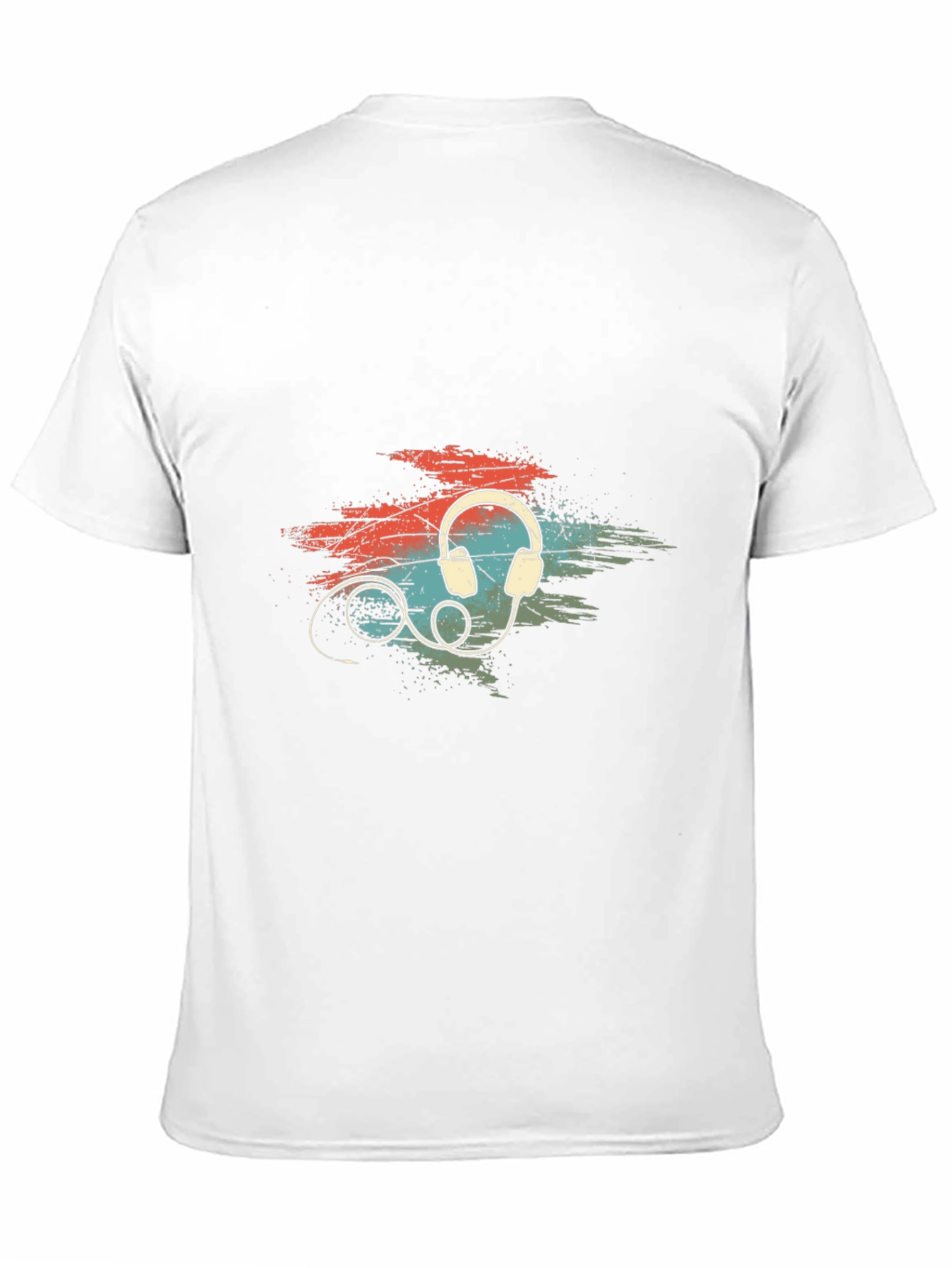 Retro Headphones Graphic T-Shirt