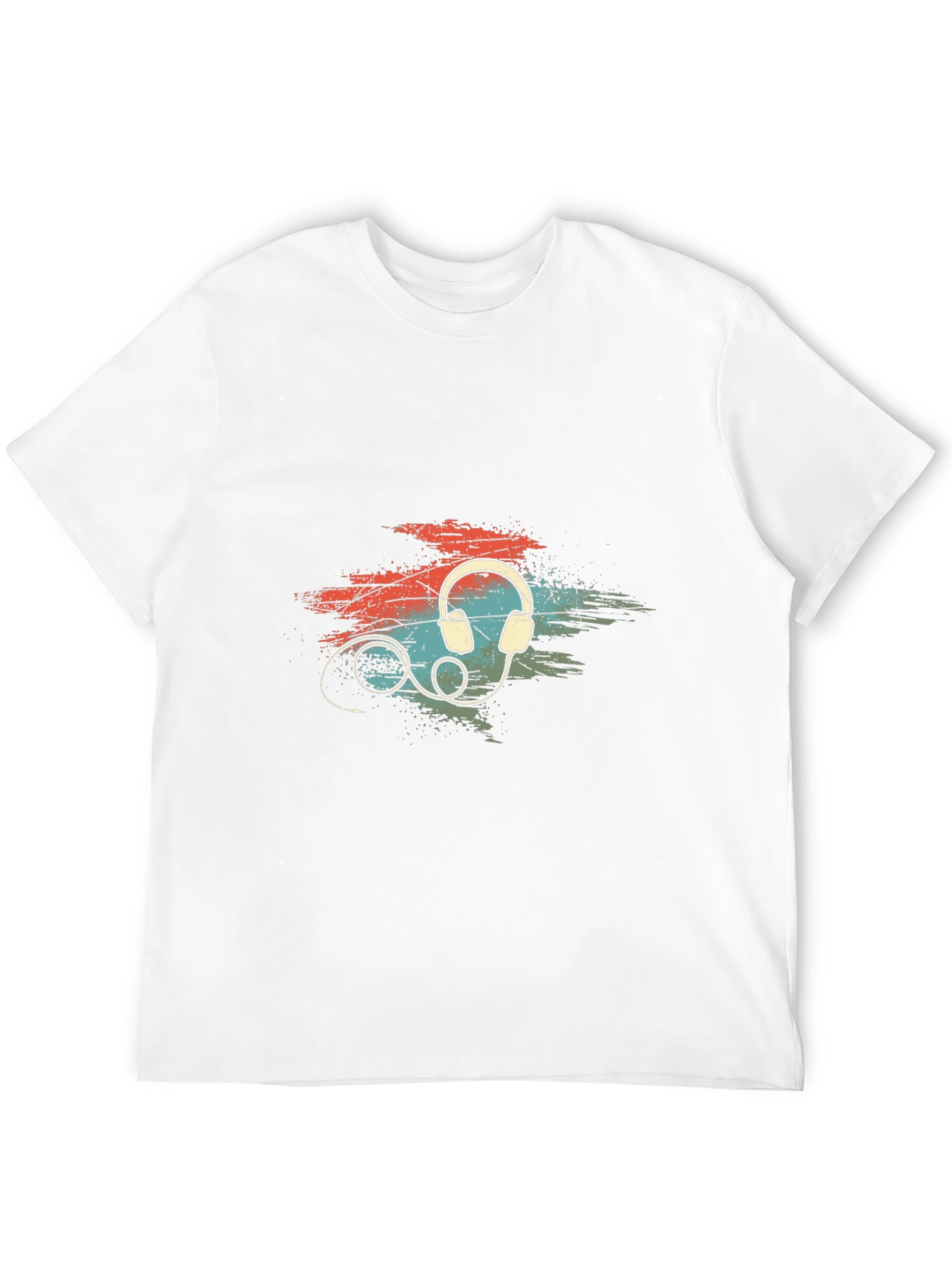 Retro Headphones Graphic T-Shirt
