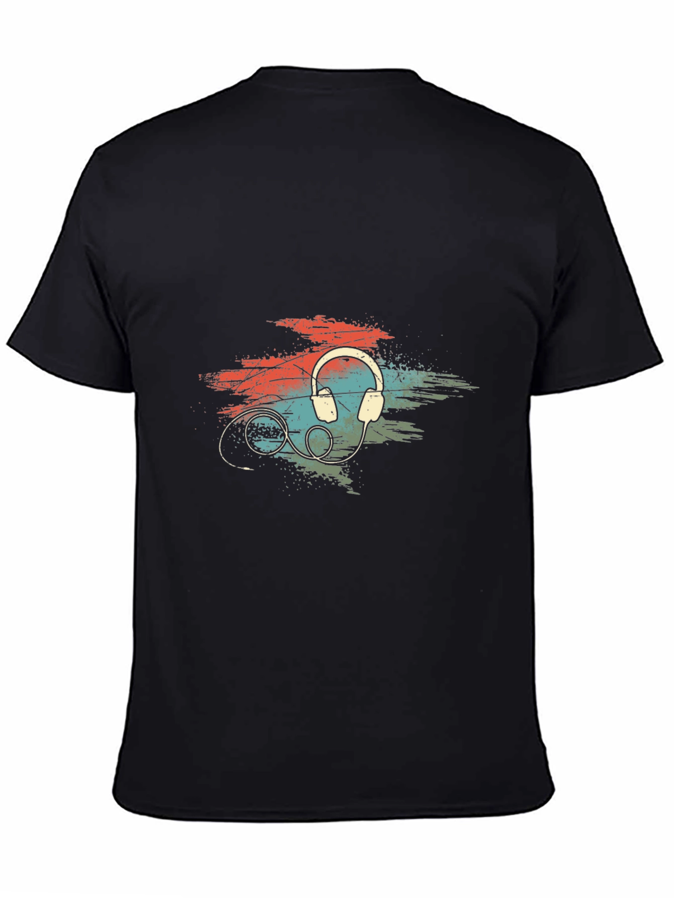 Retro Headphones Graphic T-Shirt