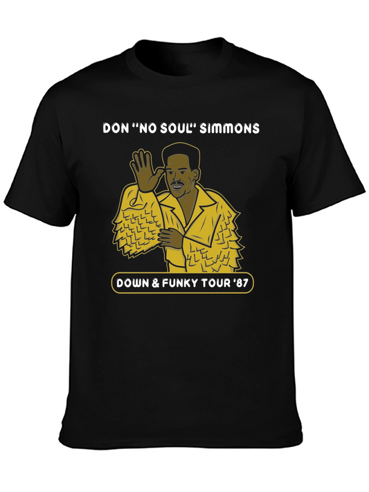 Don No Soul Simmons Down & Funky Tour 87 T-Shirt