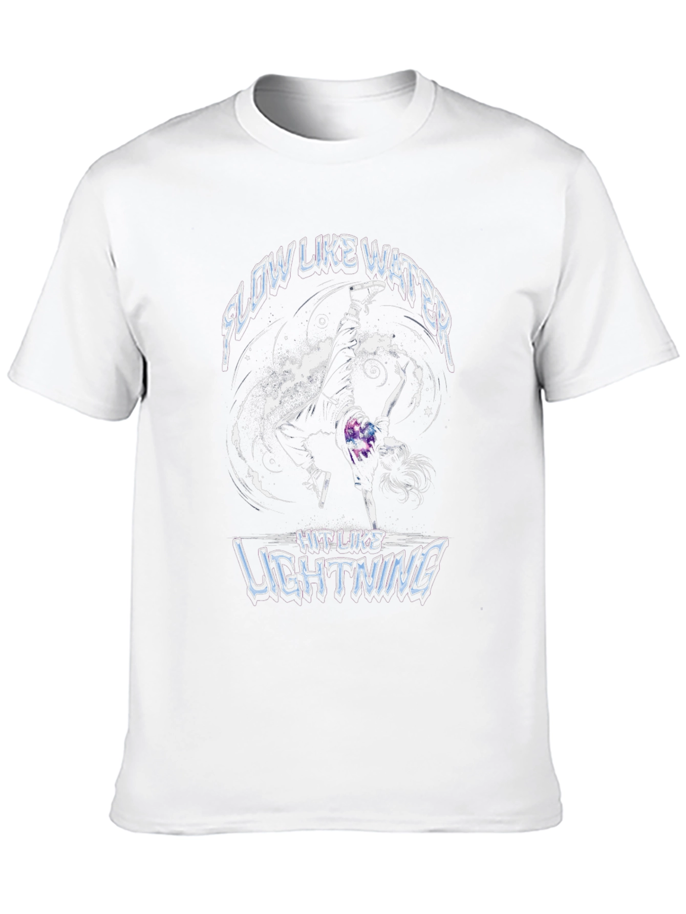 Flow Like Water Lightning Tee