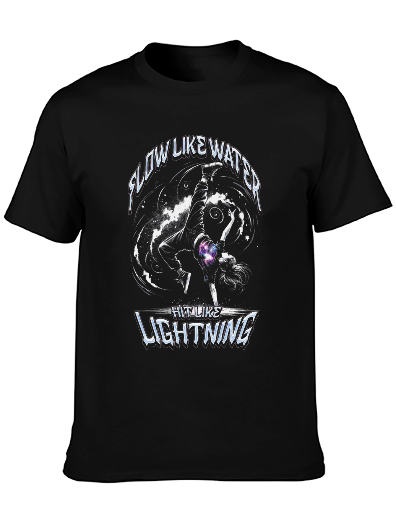 Flow Like Water Lightning Tee
