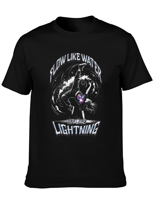 Flow Like Water Lightning Tee