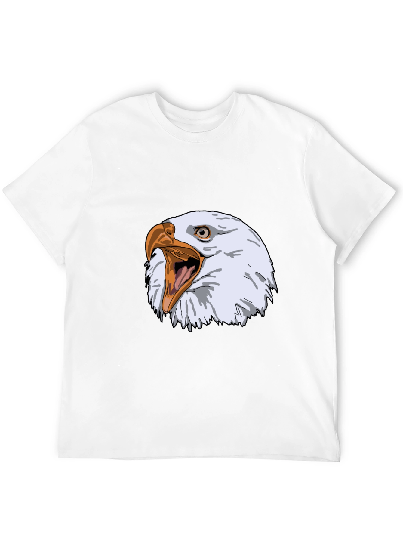 Black Eagle Graphic Tee - Fierce Bird Design