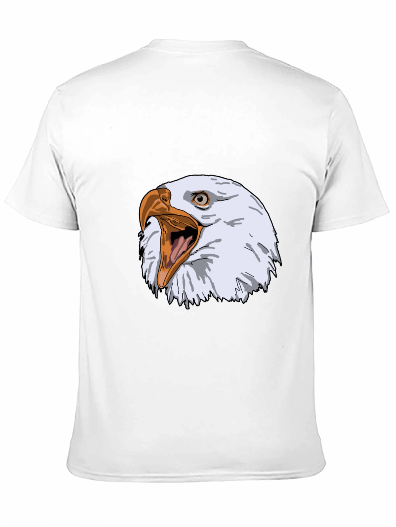 Black Eagle Graphic Tee - Fierce Bird Design