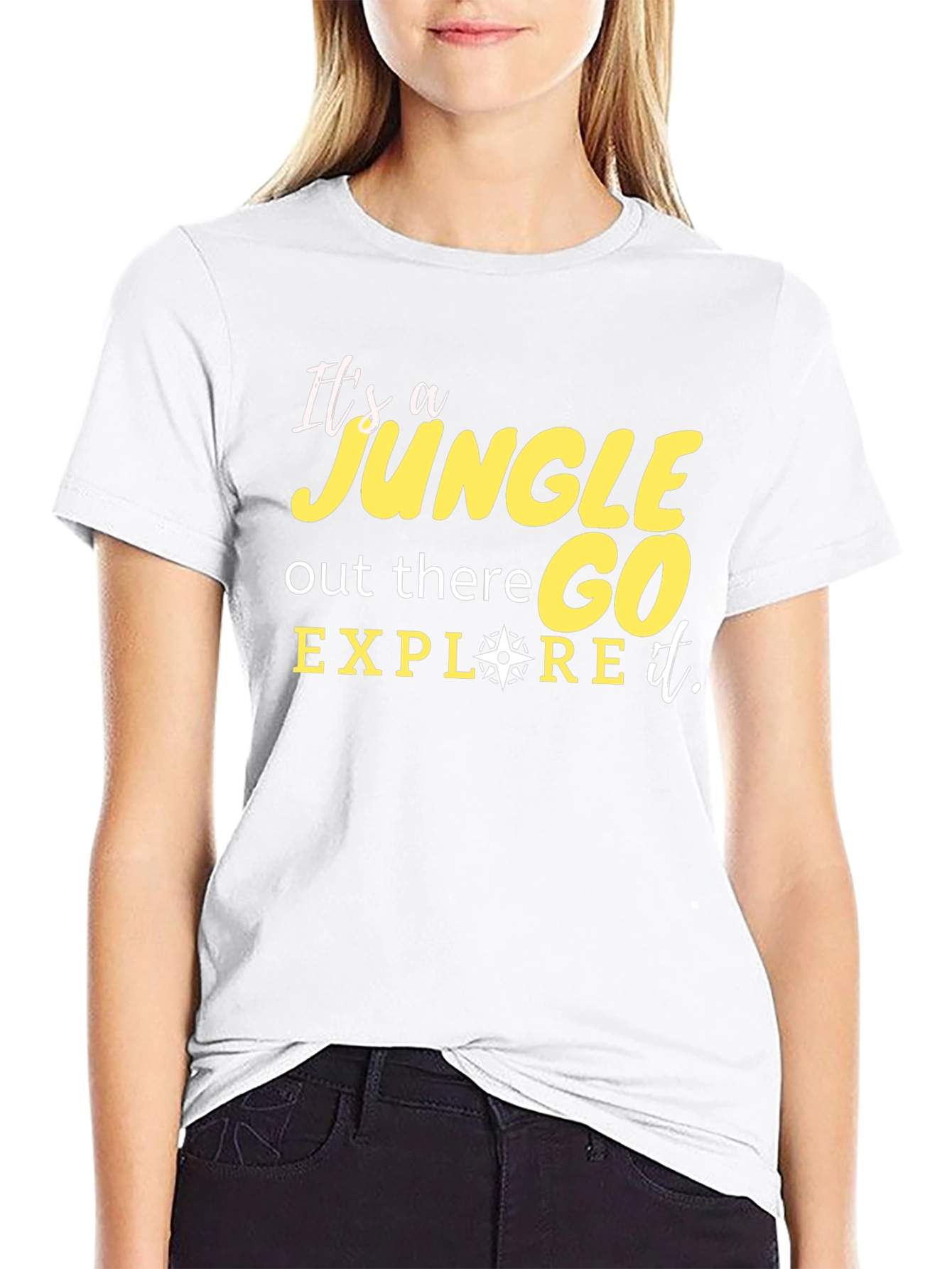 Jungle Explore Graphic Tee - Adventure Awaits!