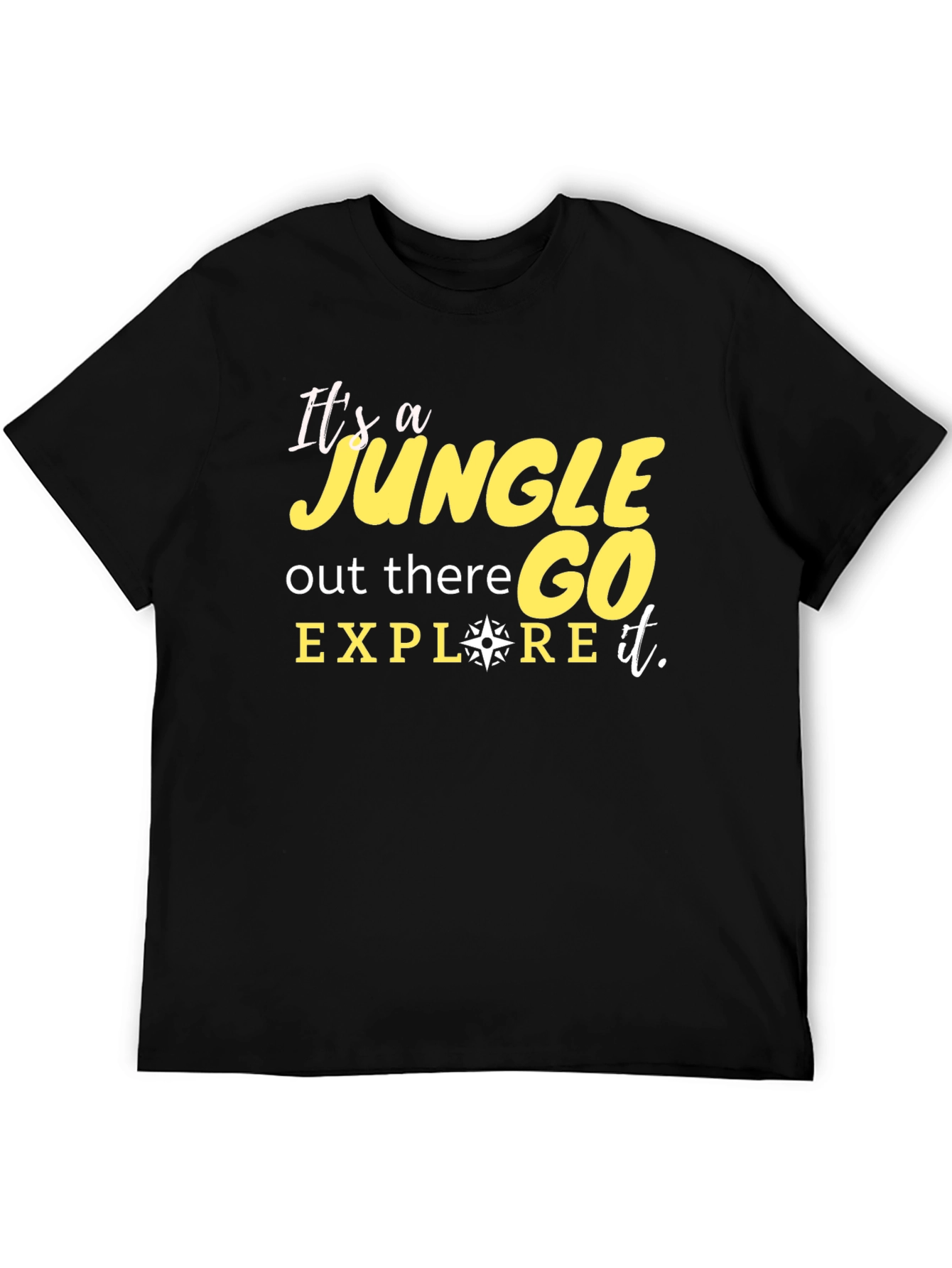 Jungle Explore Graphic Tee - Adventure Awaits!