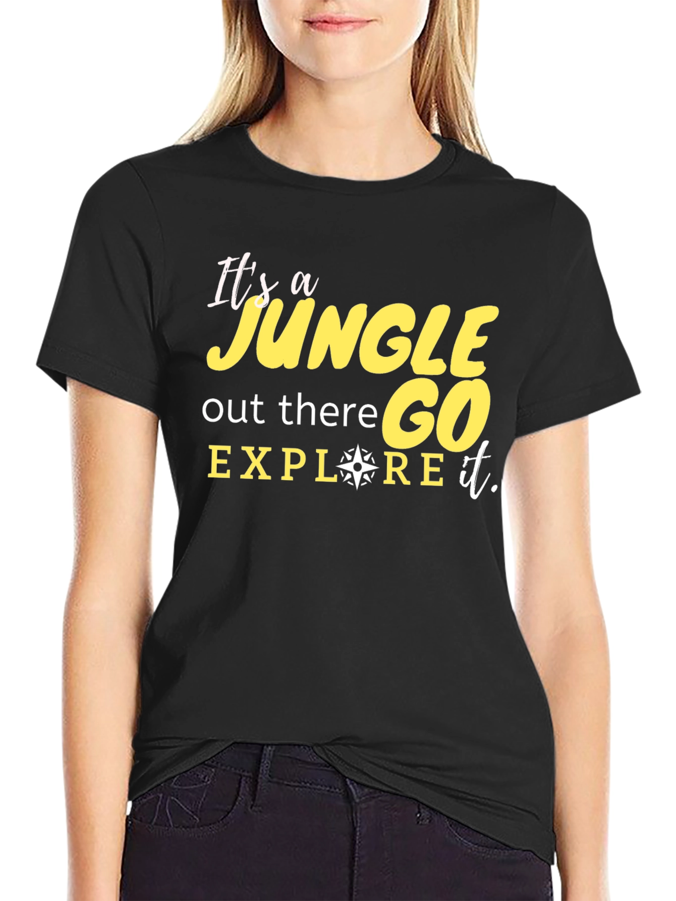 Jungle Explore Graphic Tee - Adventure Awaits!