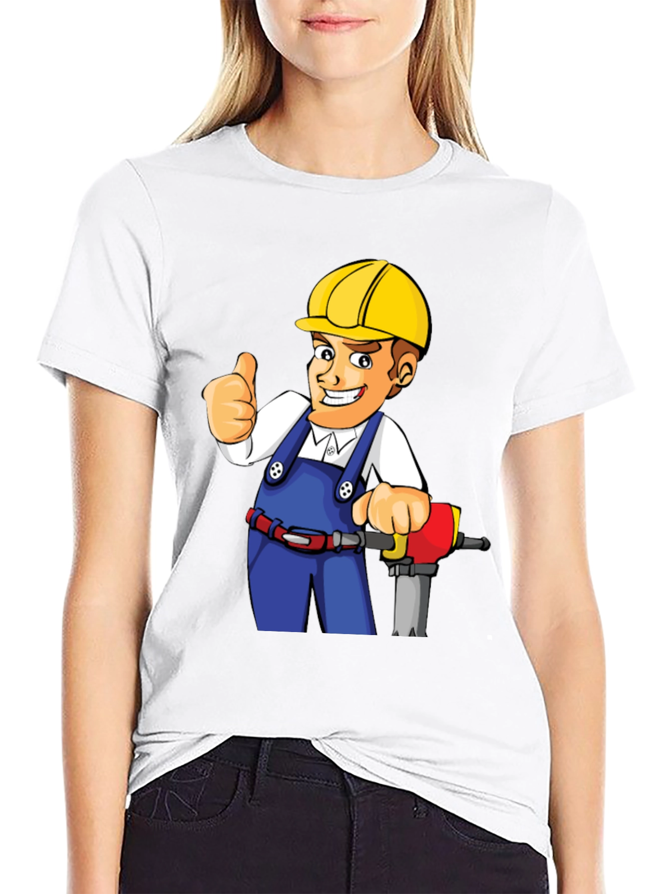 Cartoon Builder T-Shirt