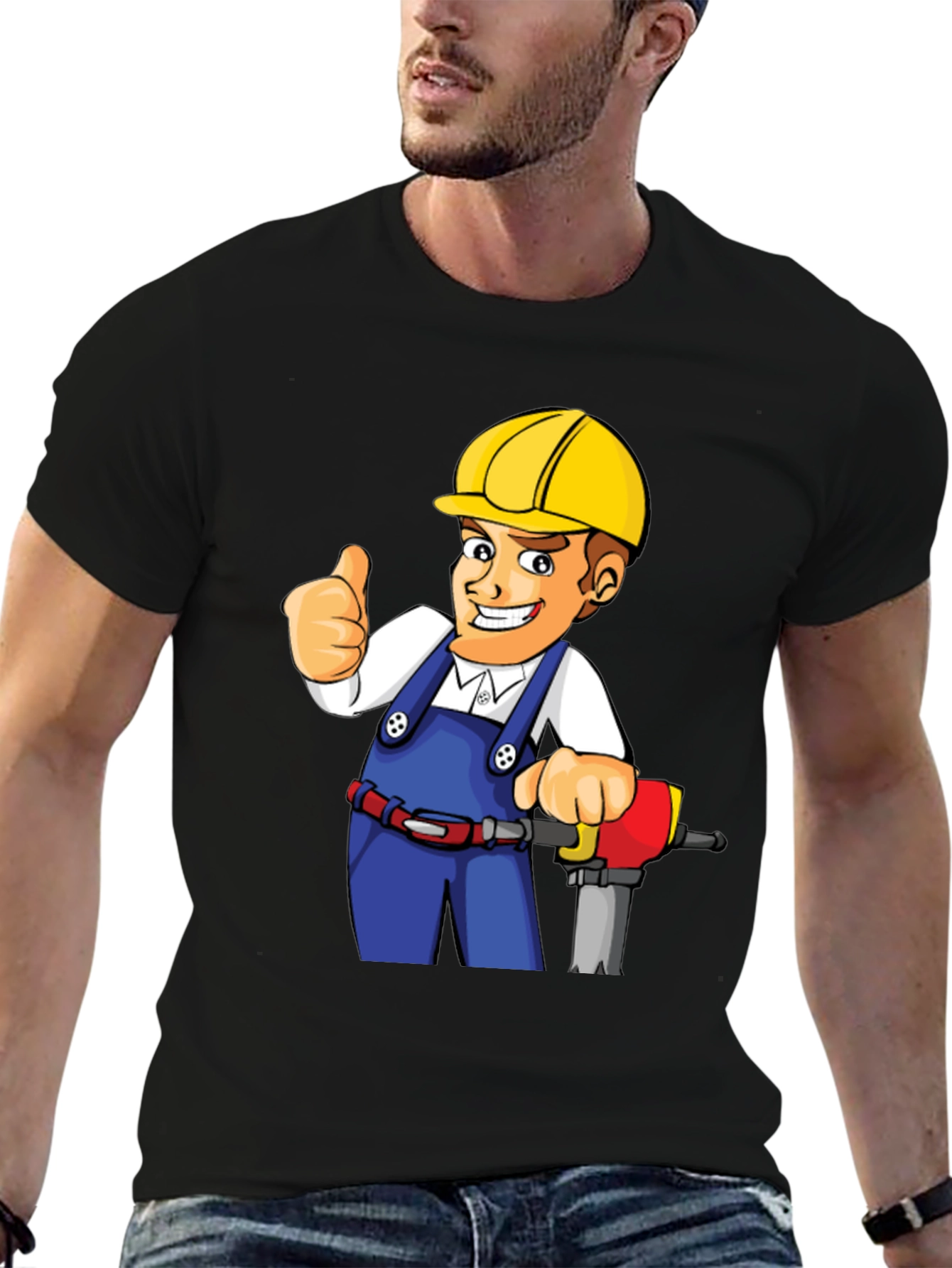 Cartoon Builder T-Shirt
