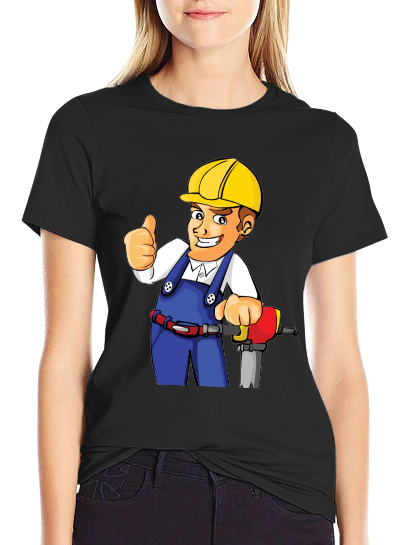 Cartoon Builder T-Shirt