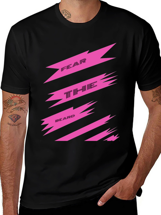 Fear the Beard T-Shirt - Bold Graphic Print