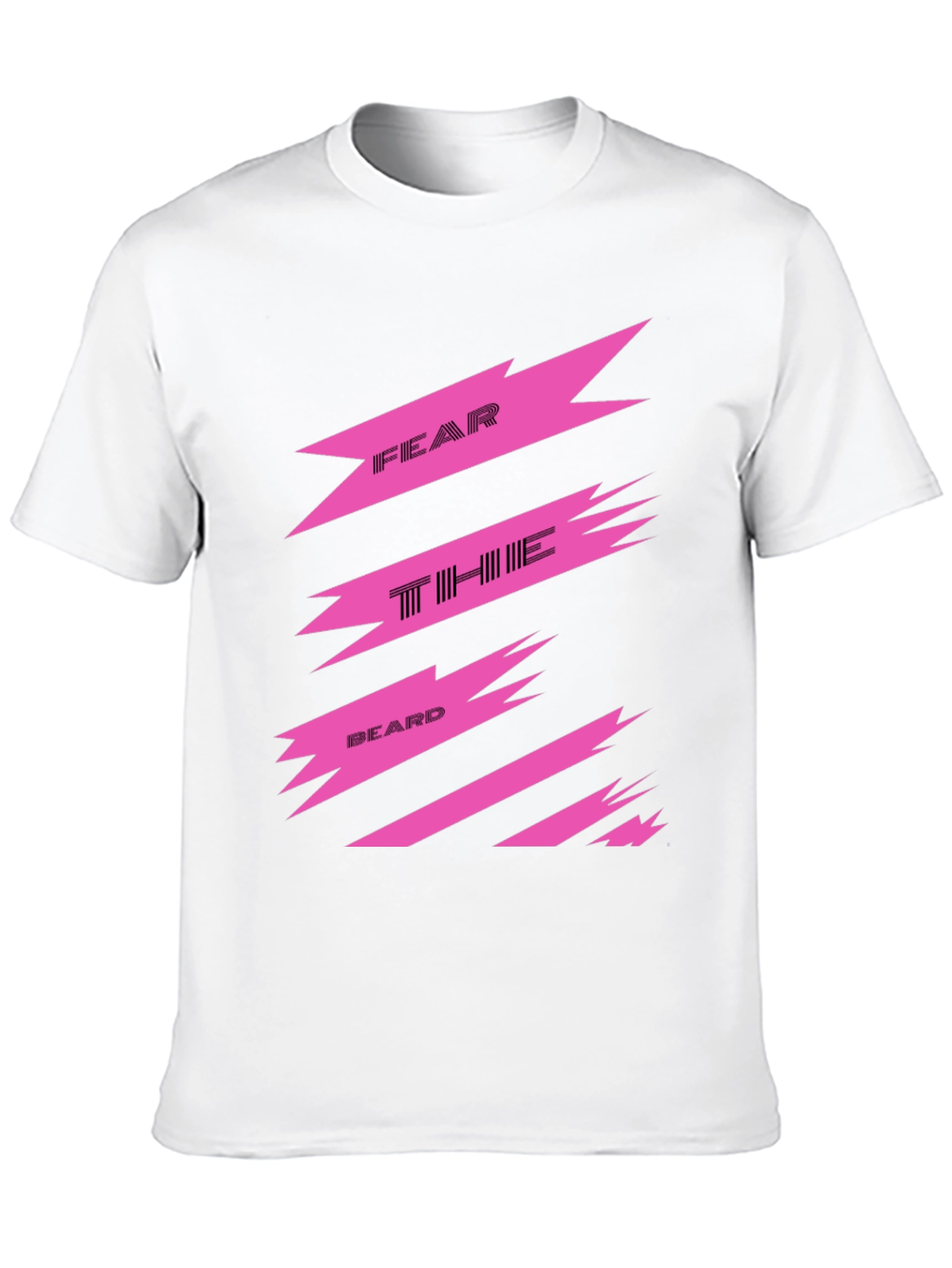 Fear the Beard T-Shirt - Bold Graphic Print