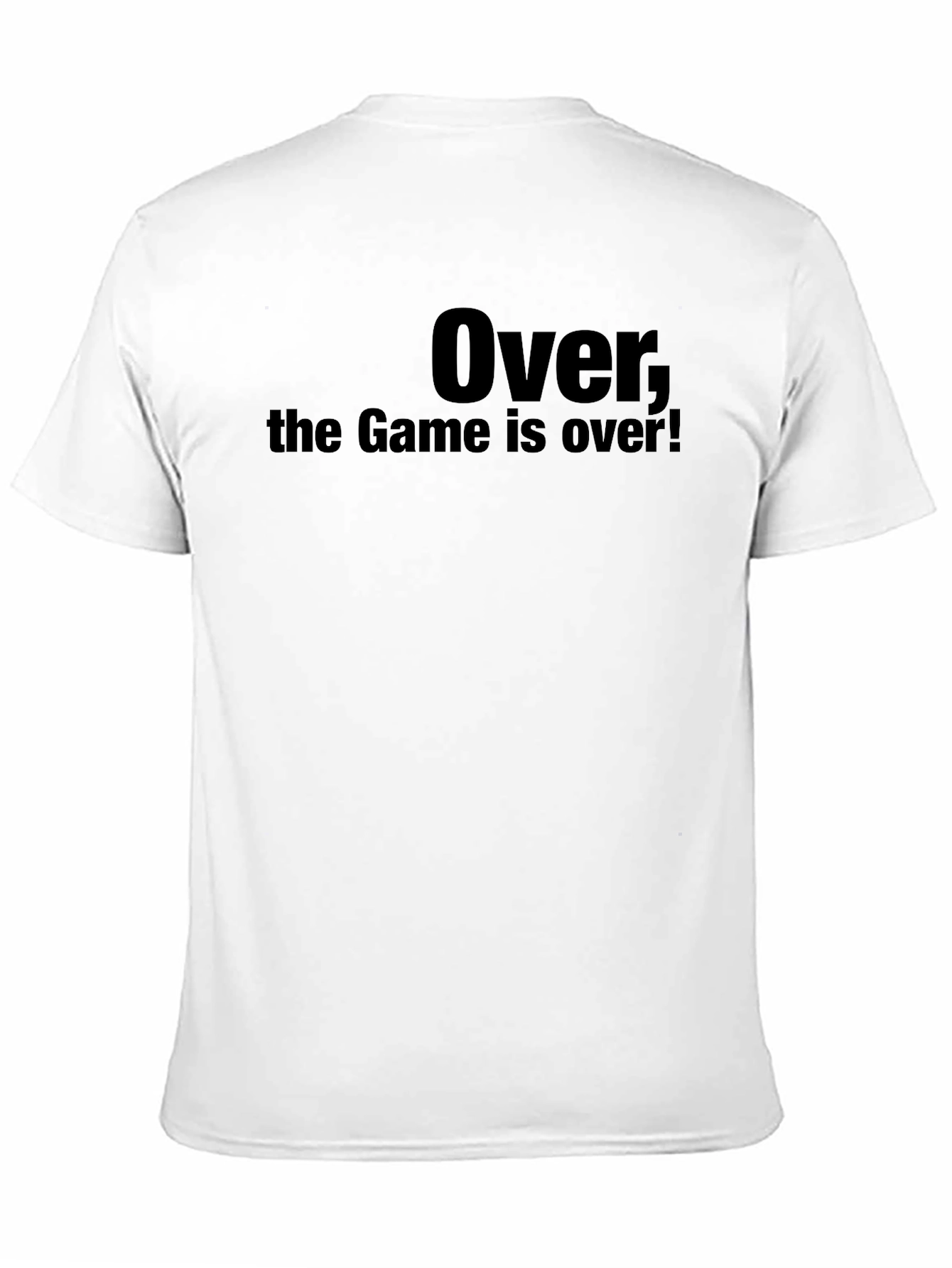 Over the Game is Over! Graphic Tee