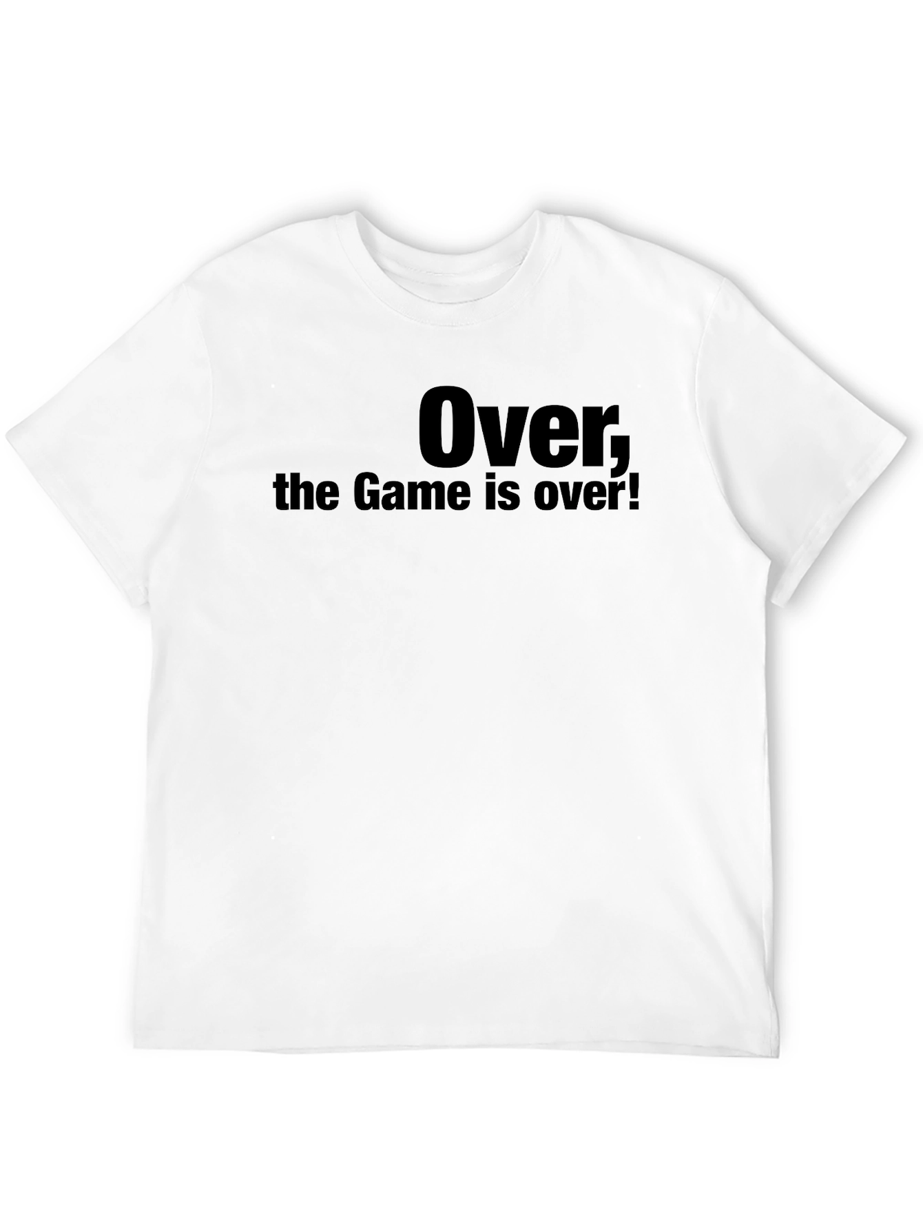 Over the Game is Over! Graphic Tee