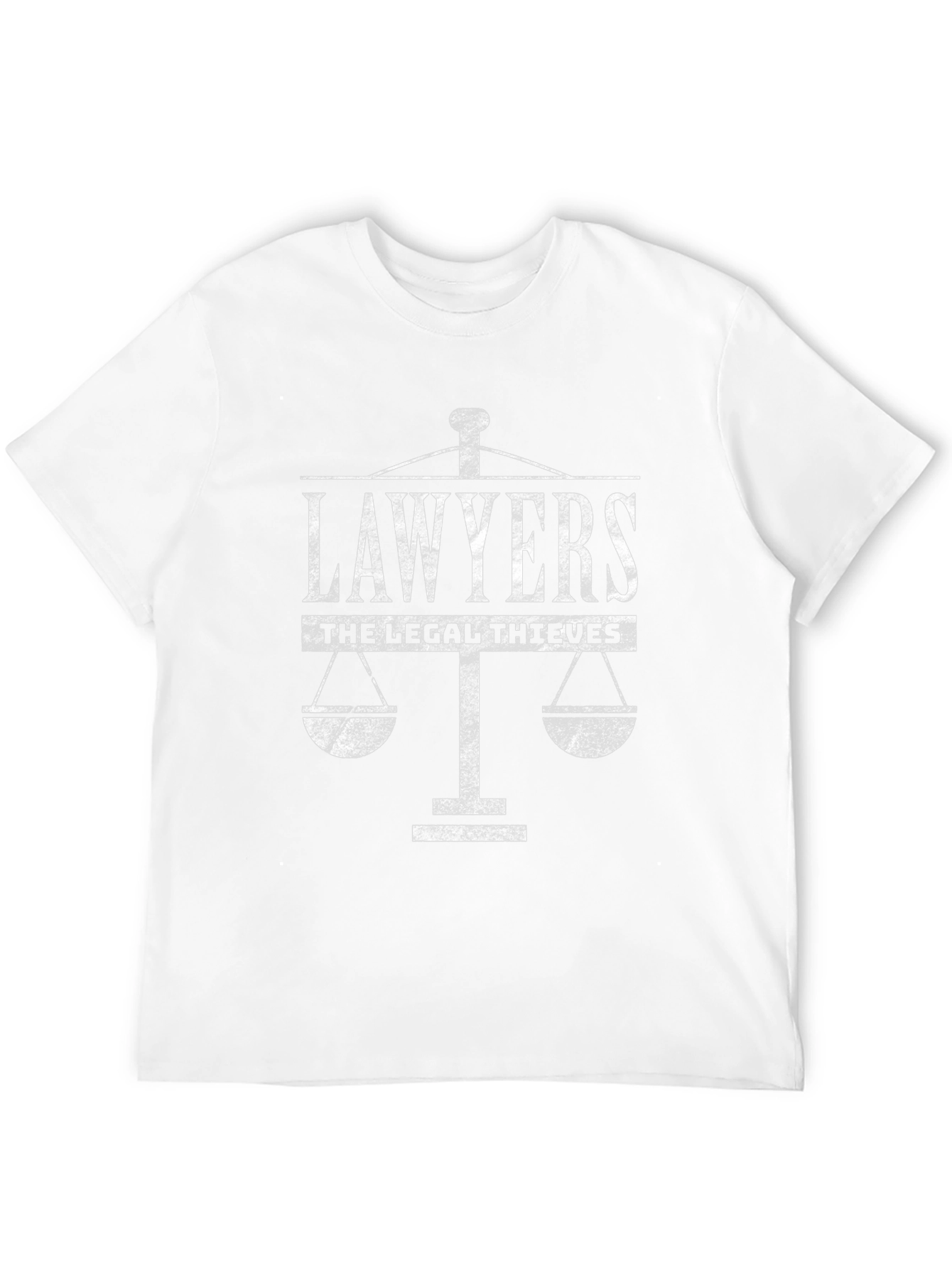 Lawyers The Legal Thieves Black T-Shirt