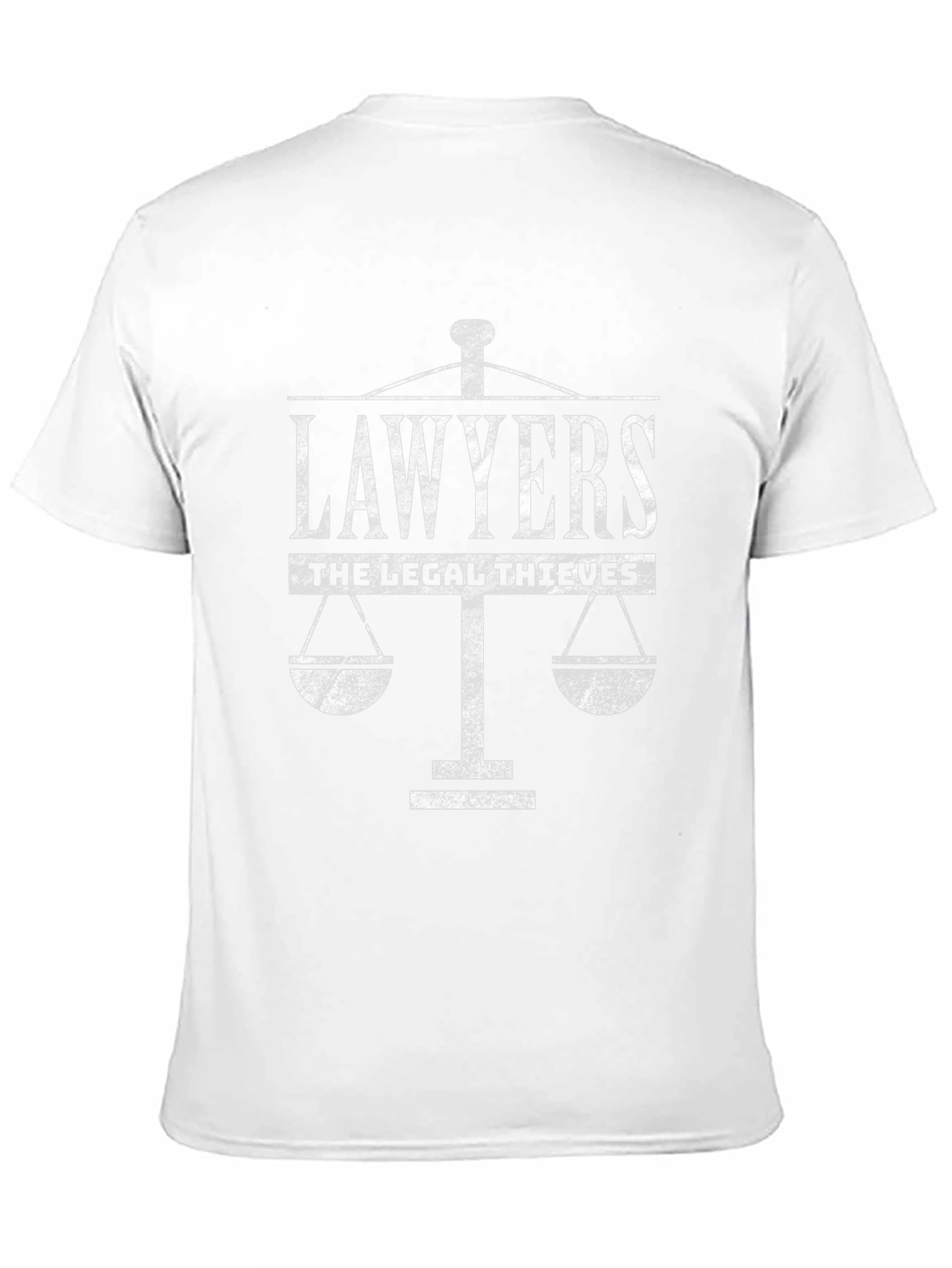Lawyers The Legal Thieves Black T-Shirt