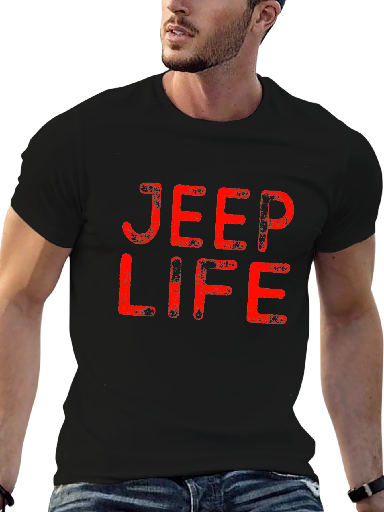 Jeep Life Graphic Tee - Black