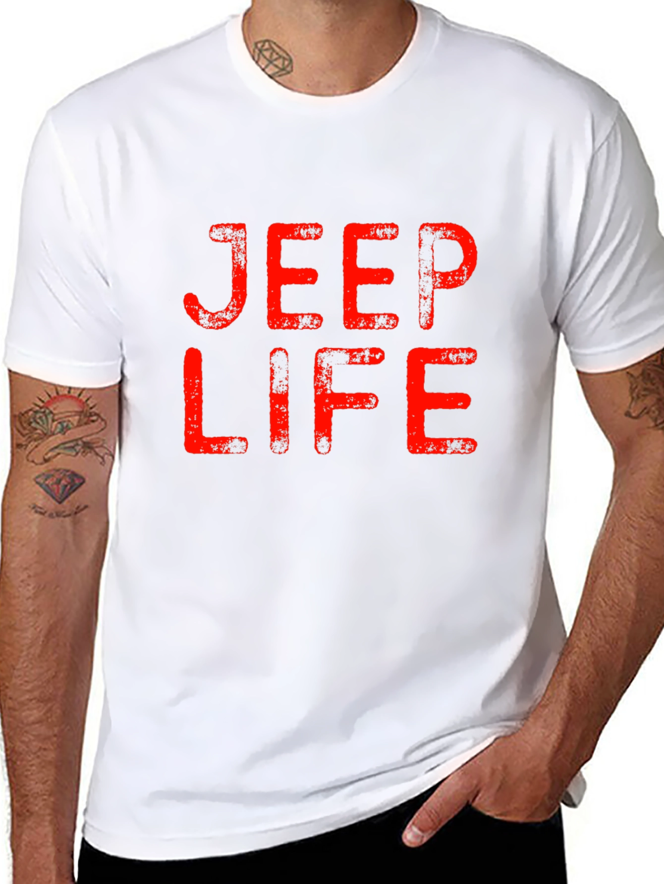 Jeep Life Graphic Tee - Black