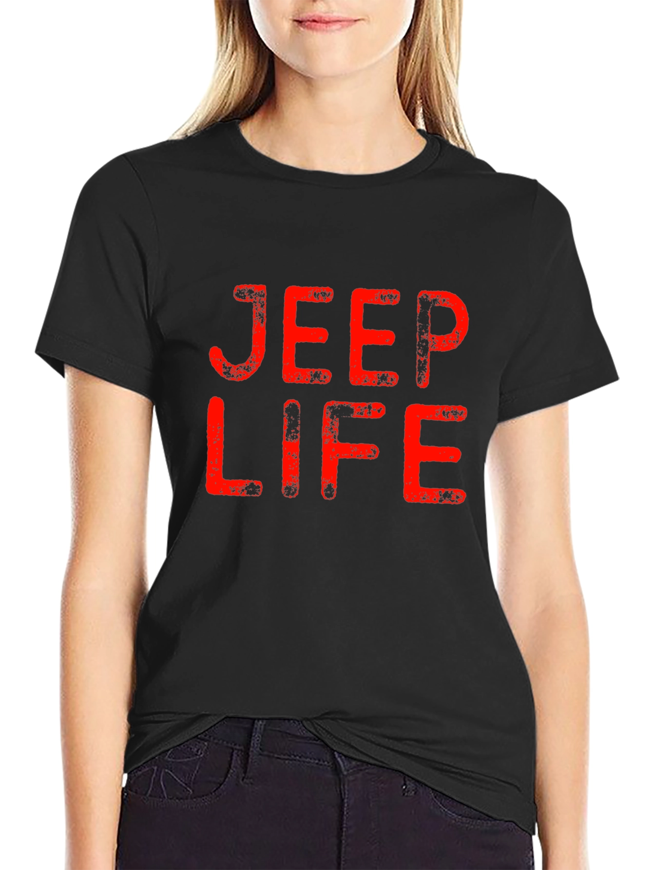 Jeep Life Graphic Tee - Black