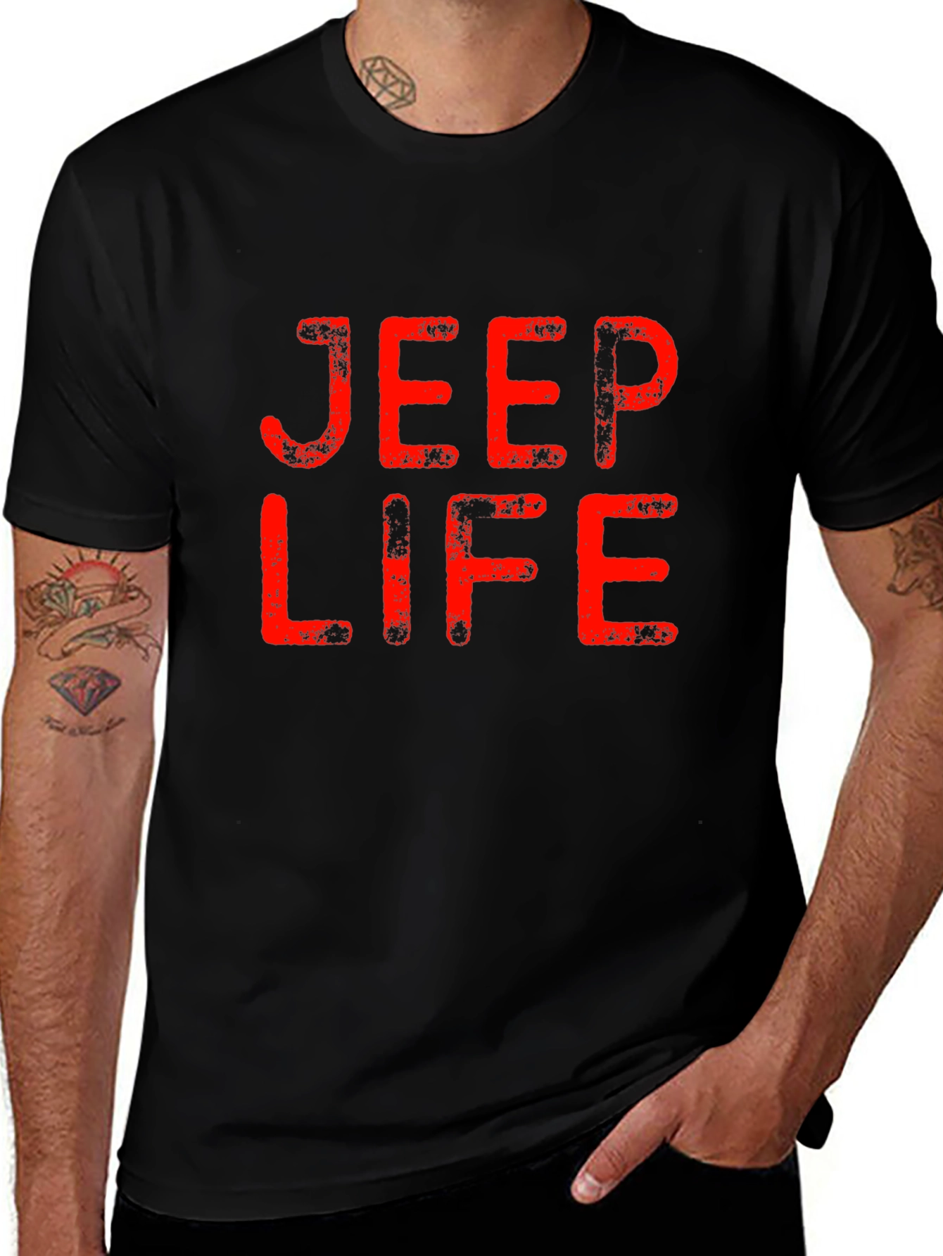 Jeep Life Graphic Tee - Black