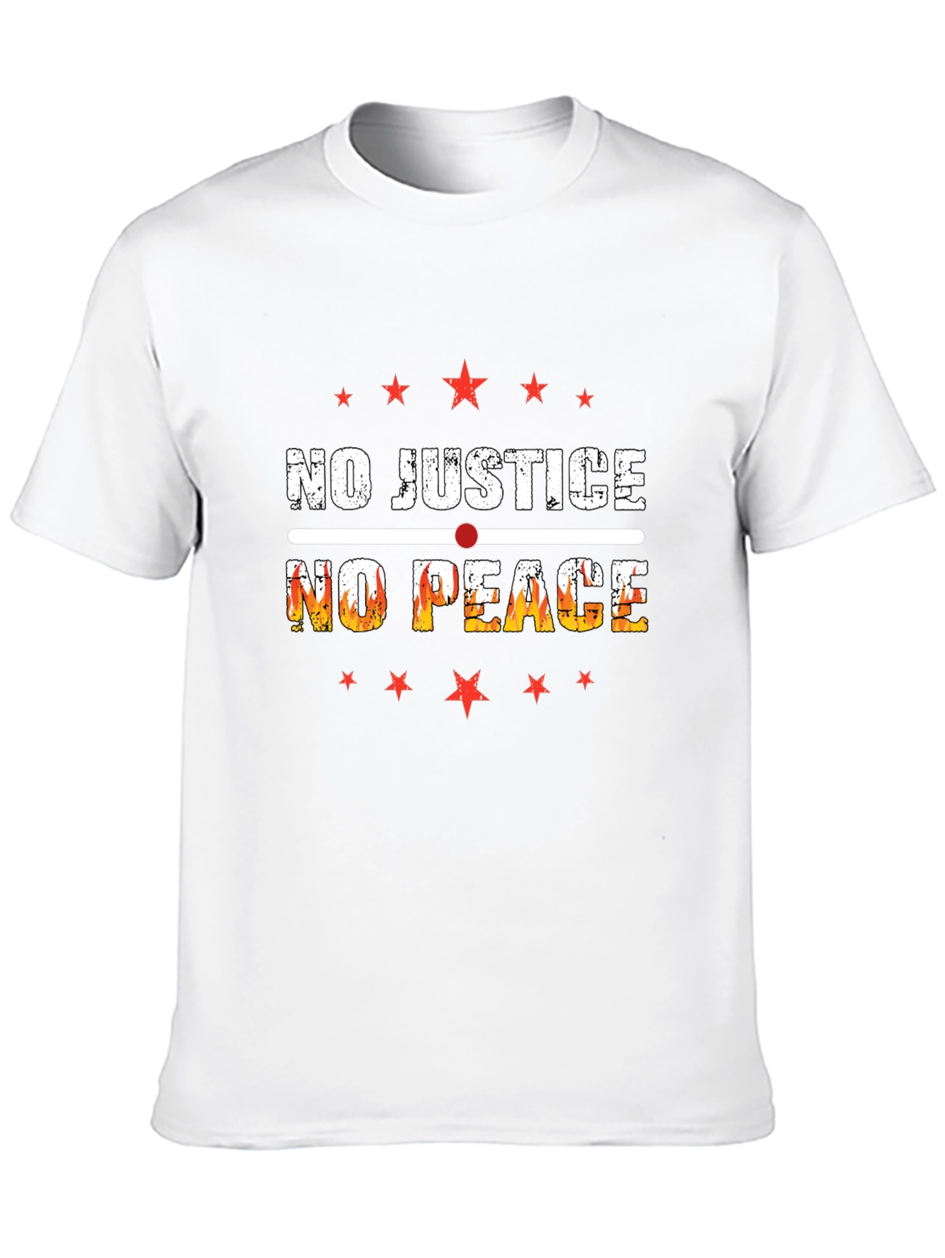 No Justice No Peace Graphic T-Shirt