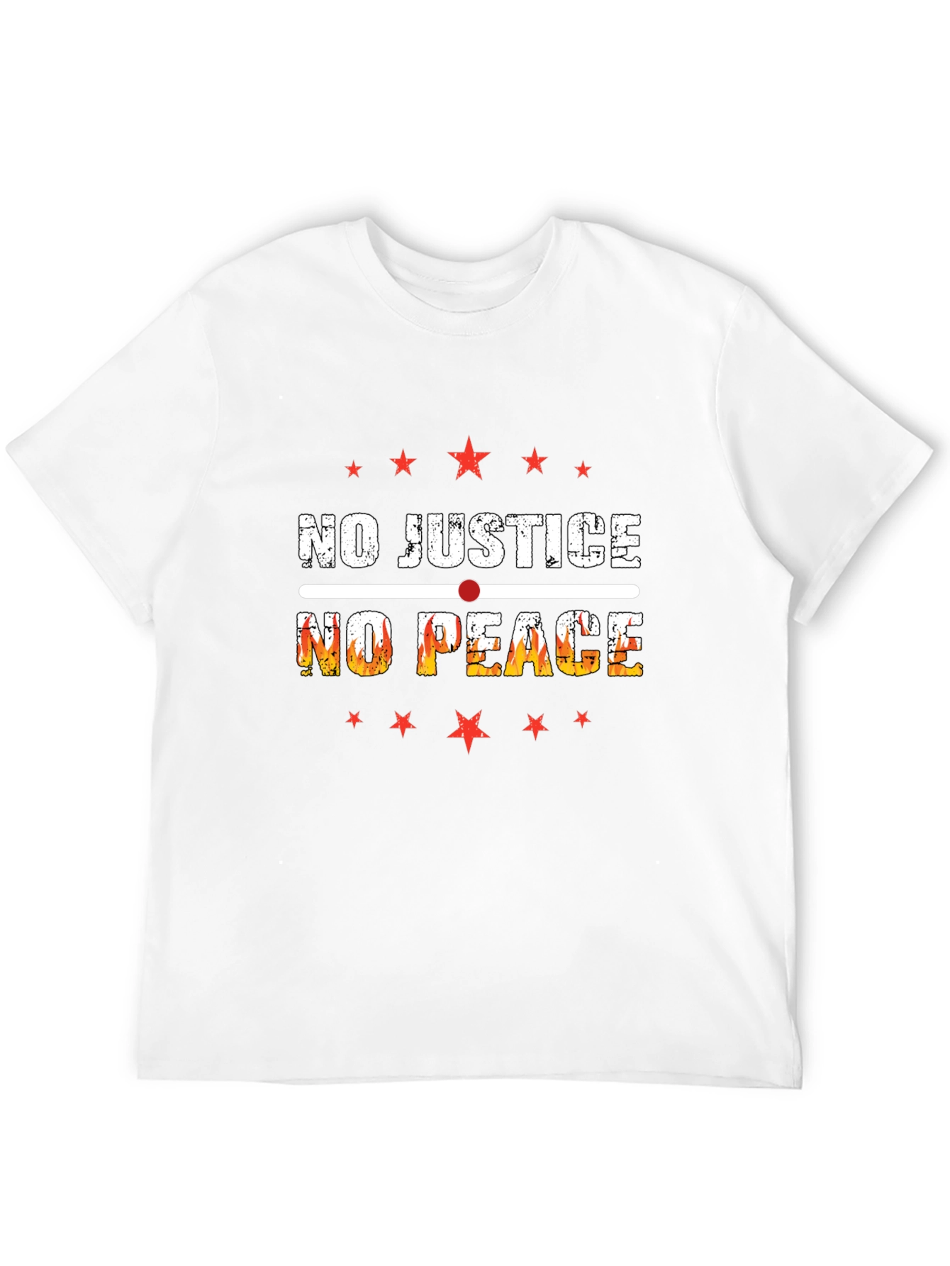 No Justice No Peace Graphic T-Shirt