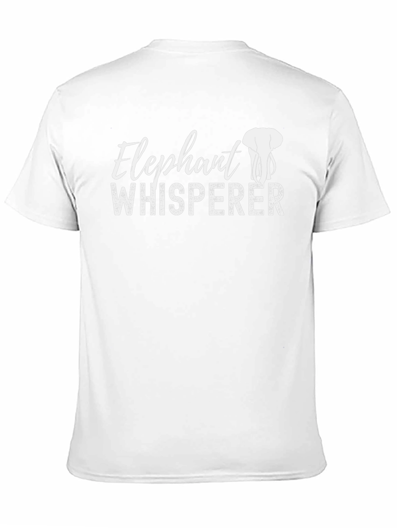 Elephant Whisperer Graphic T-Shirt - Black