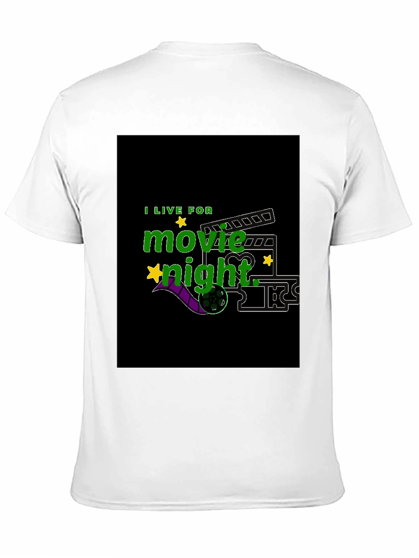 Movie Night T-Shirt - Film Fan Apparel