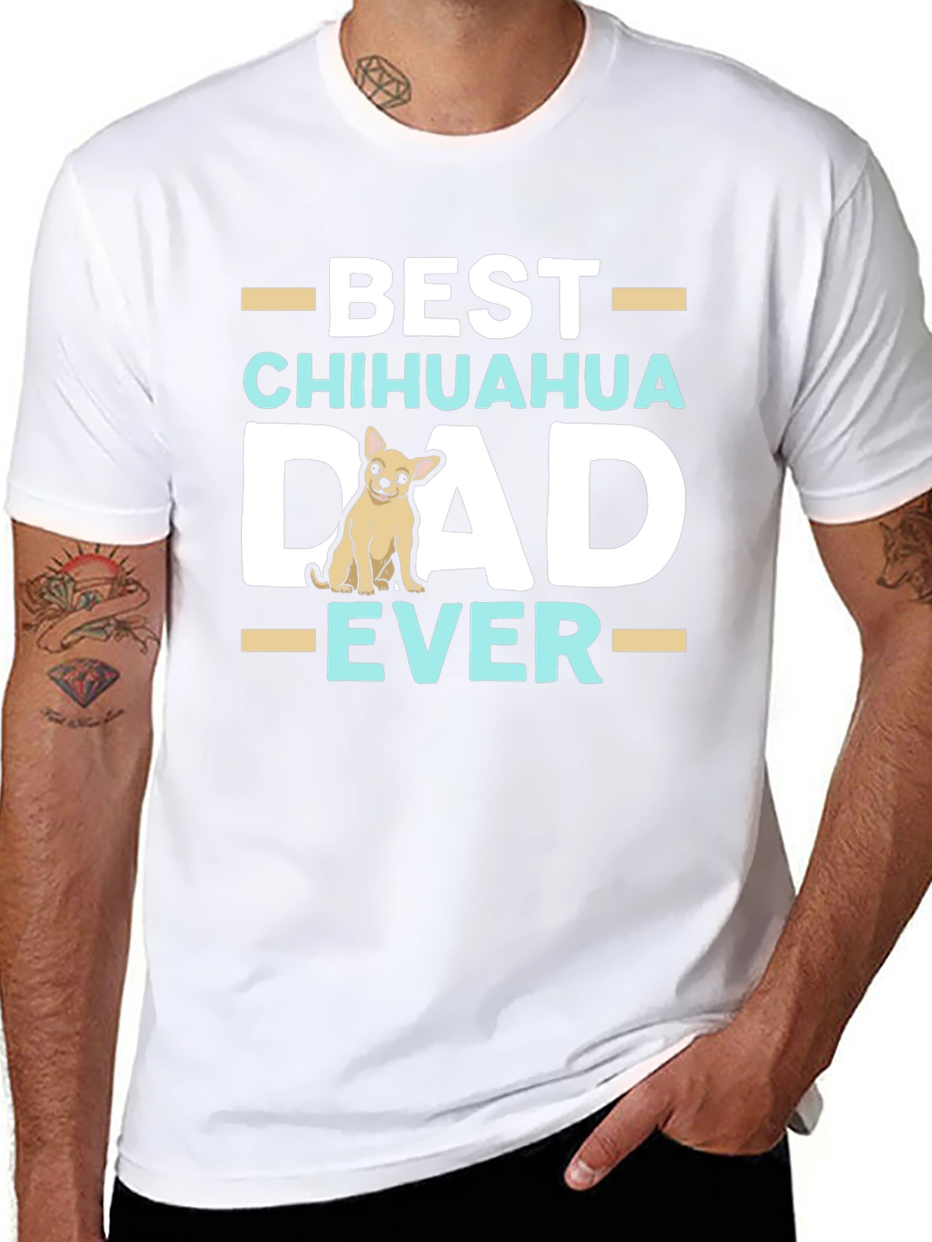 Best Chihuahua Dad Ever T-Shirt