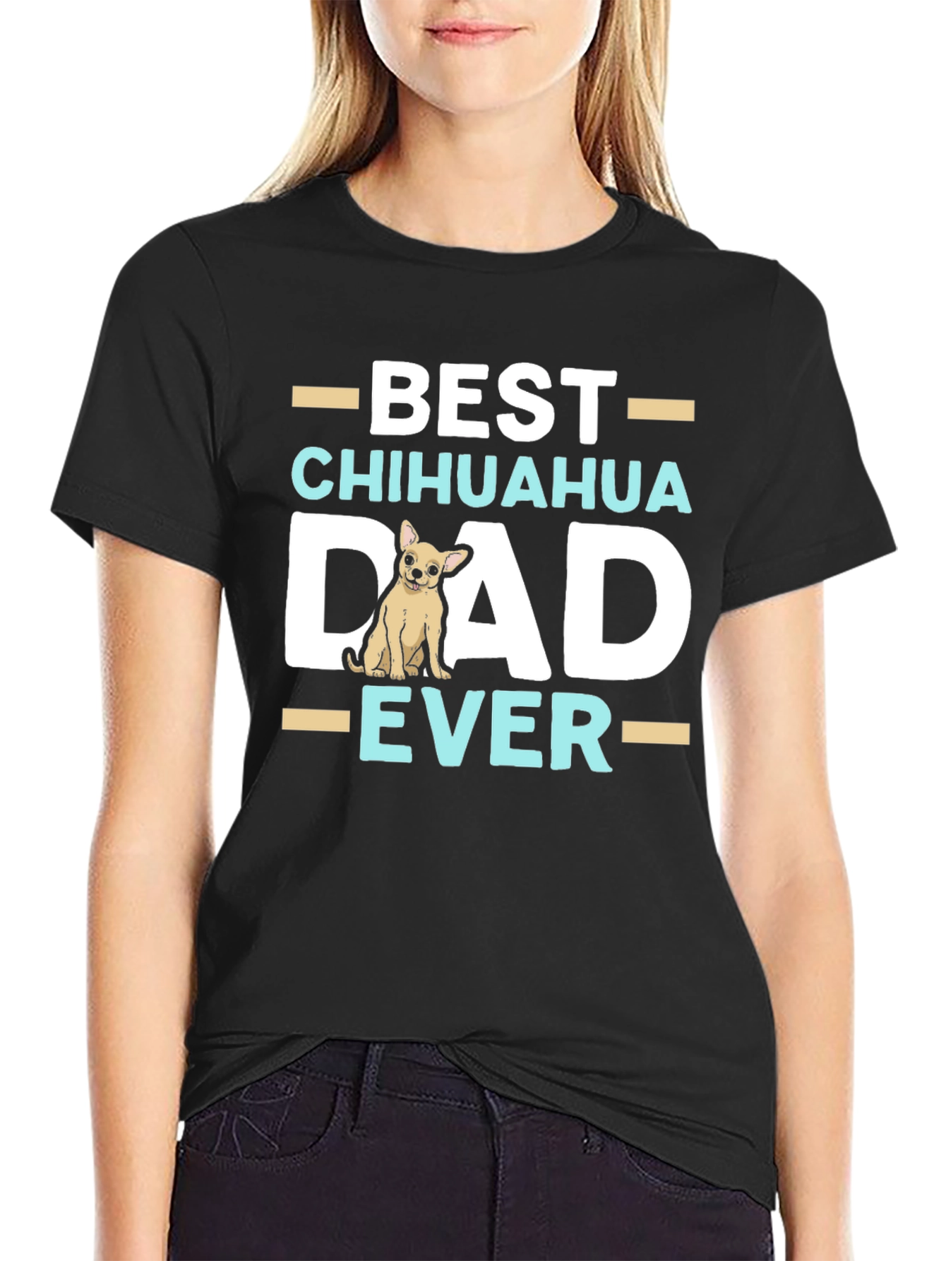 Best Chihuahua Dad Ever T-Shirt