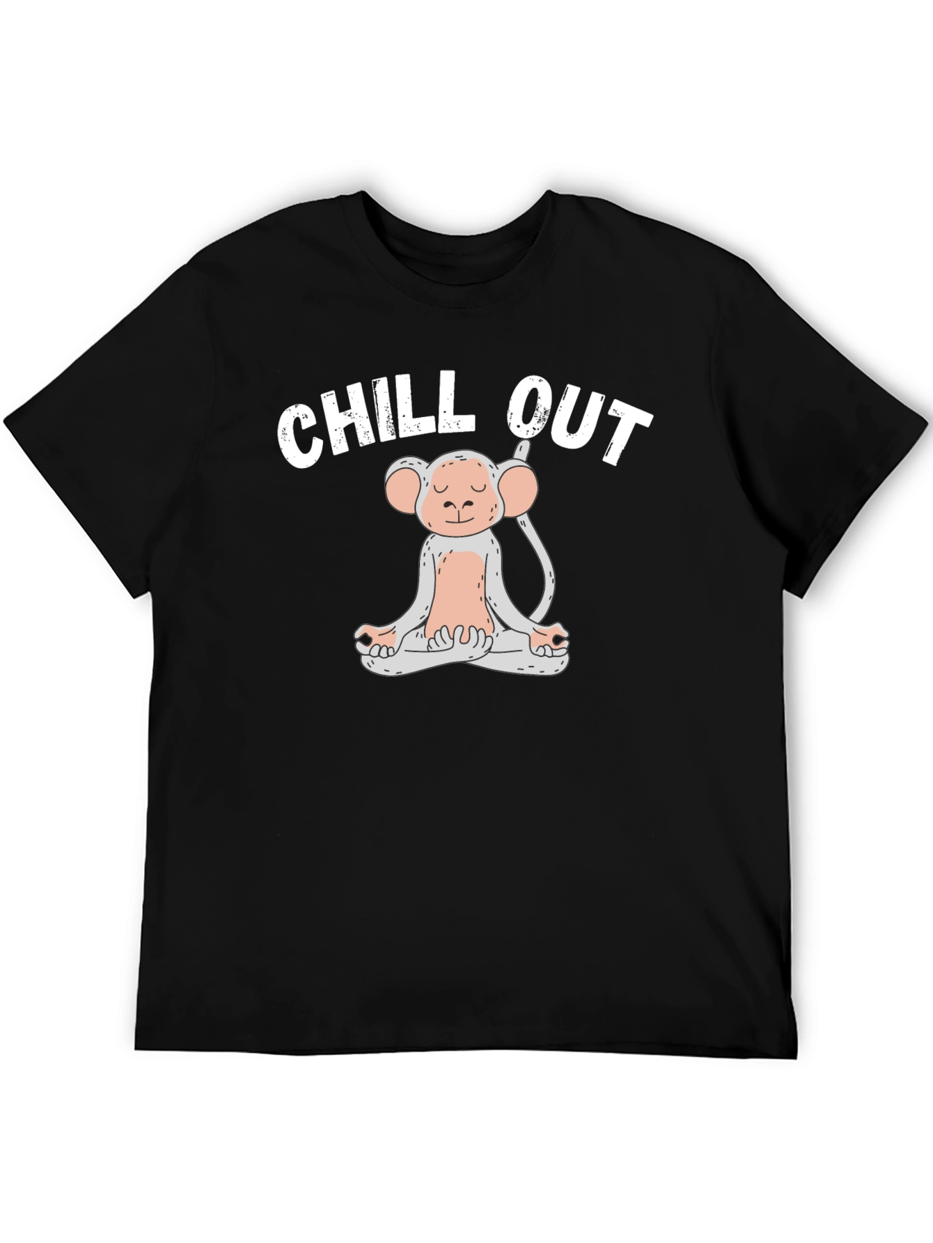 Chill Out Monkey Graphic T-Shirt