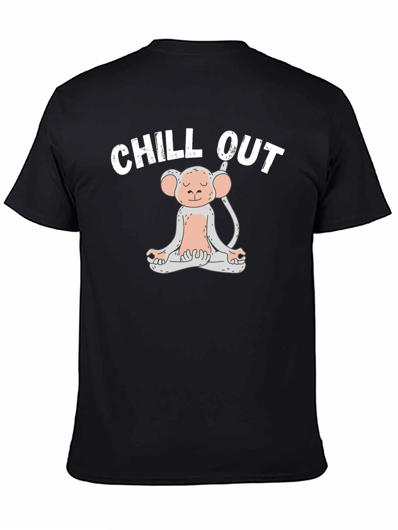 Chill Out Monkey Graphic T-Shirt