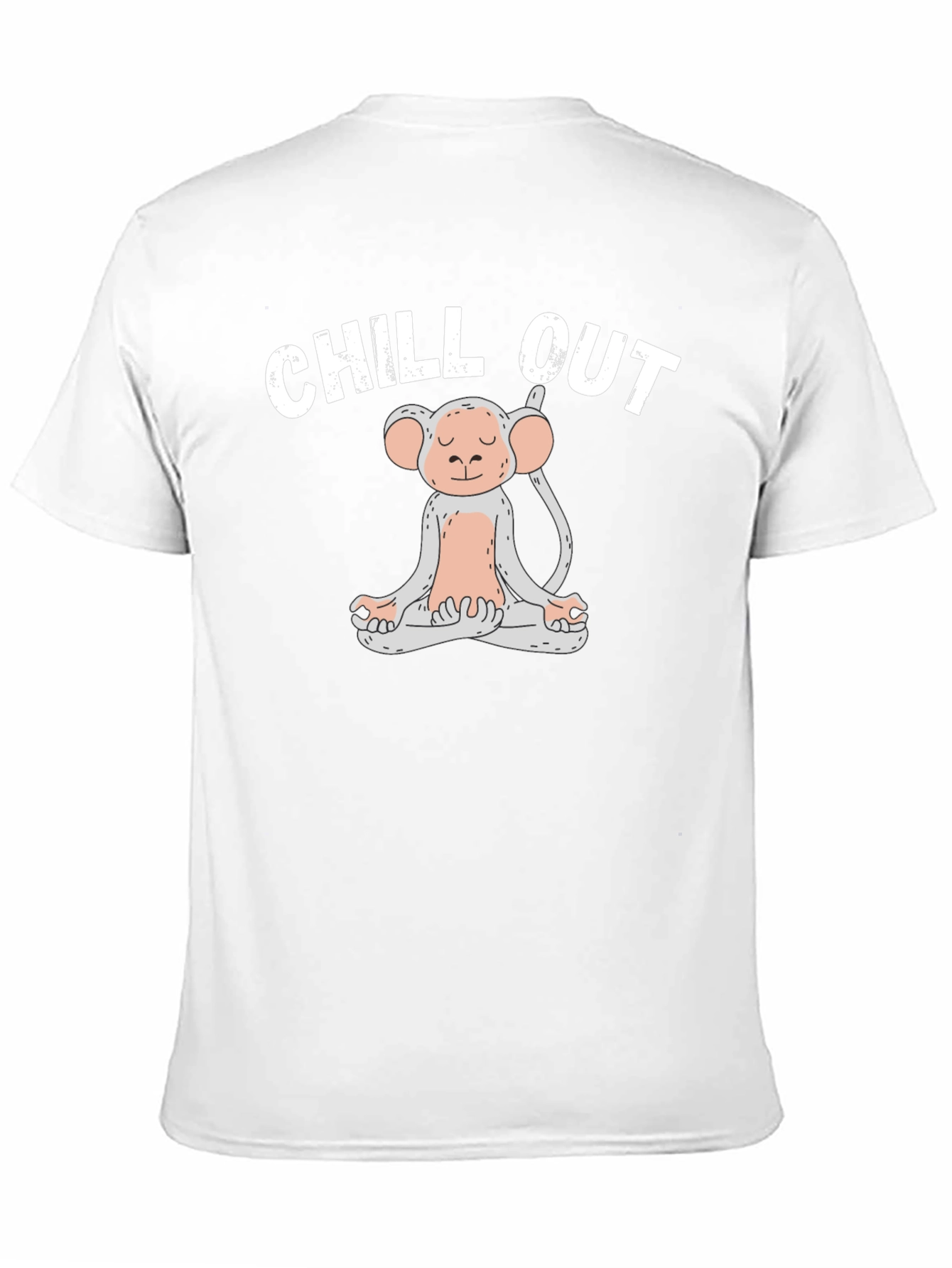 Chill Out Monkey Graphic T-Shirt