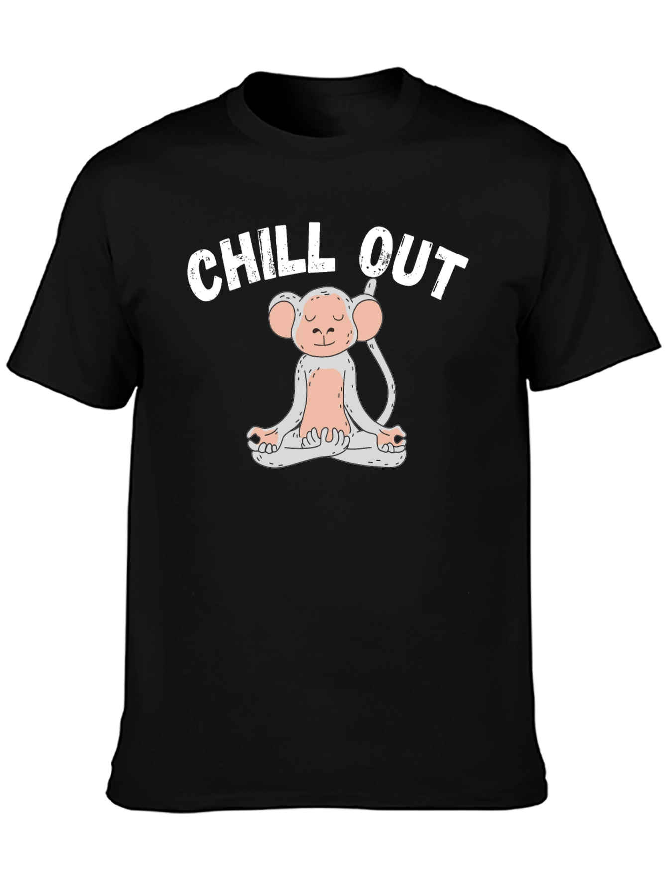 Chill Out Monkey Graphic T-Shirt
