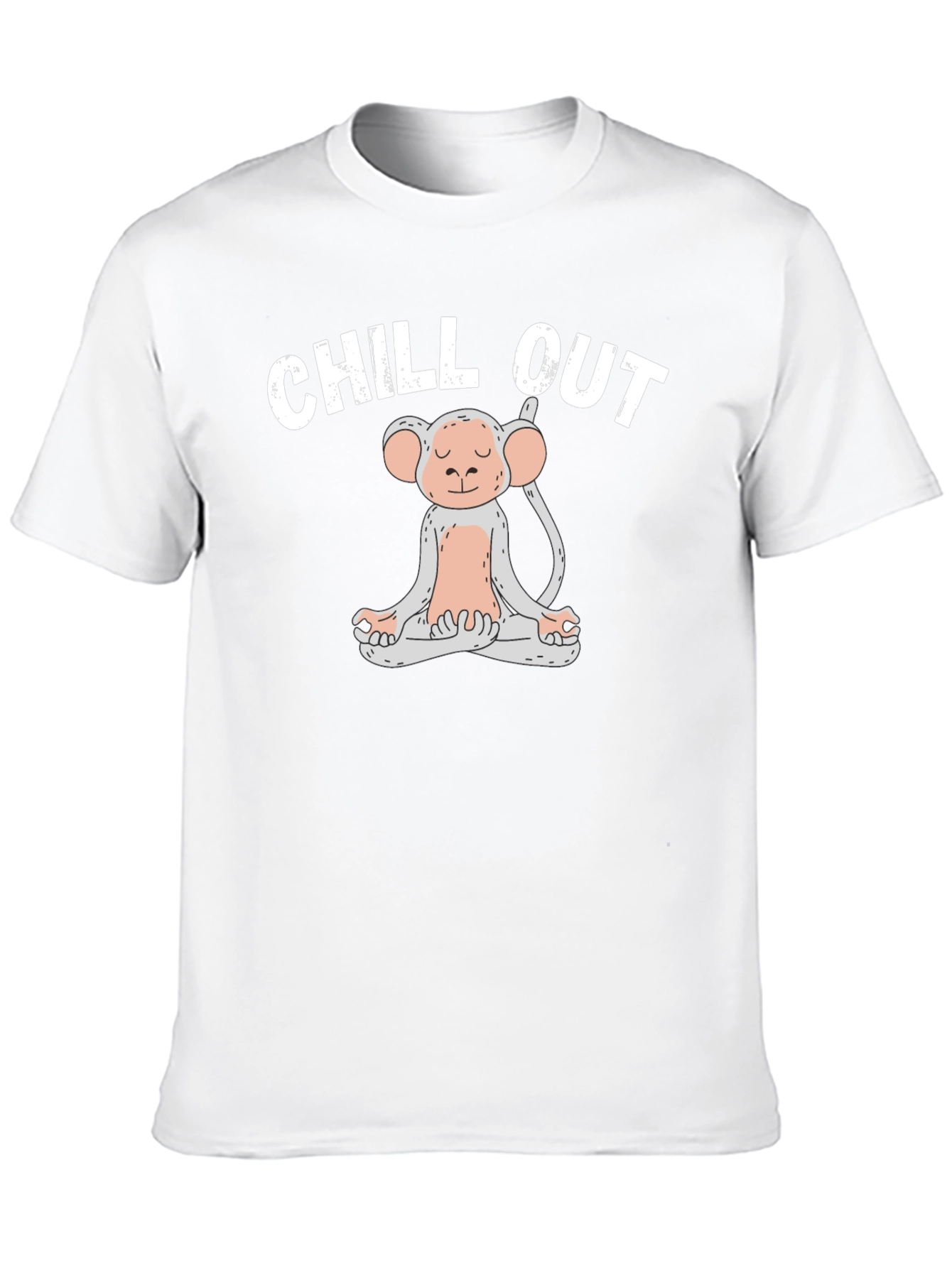 Chill Out Monkey Graphic T-Shirt
