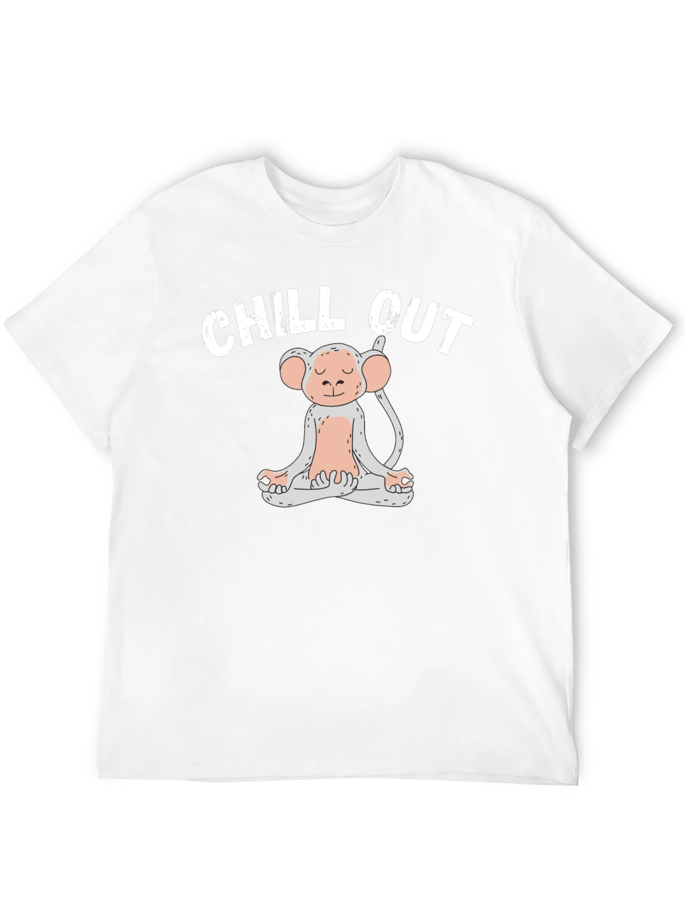 Chill Out Monkey Graphic T-Shirt