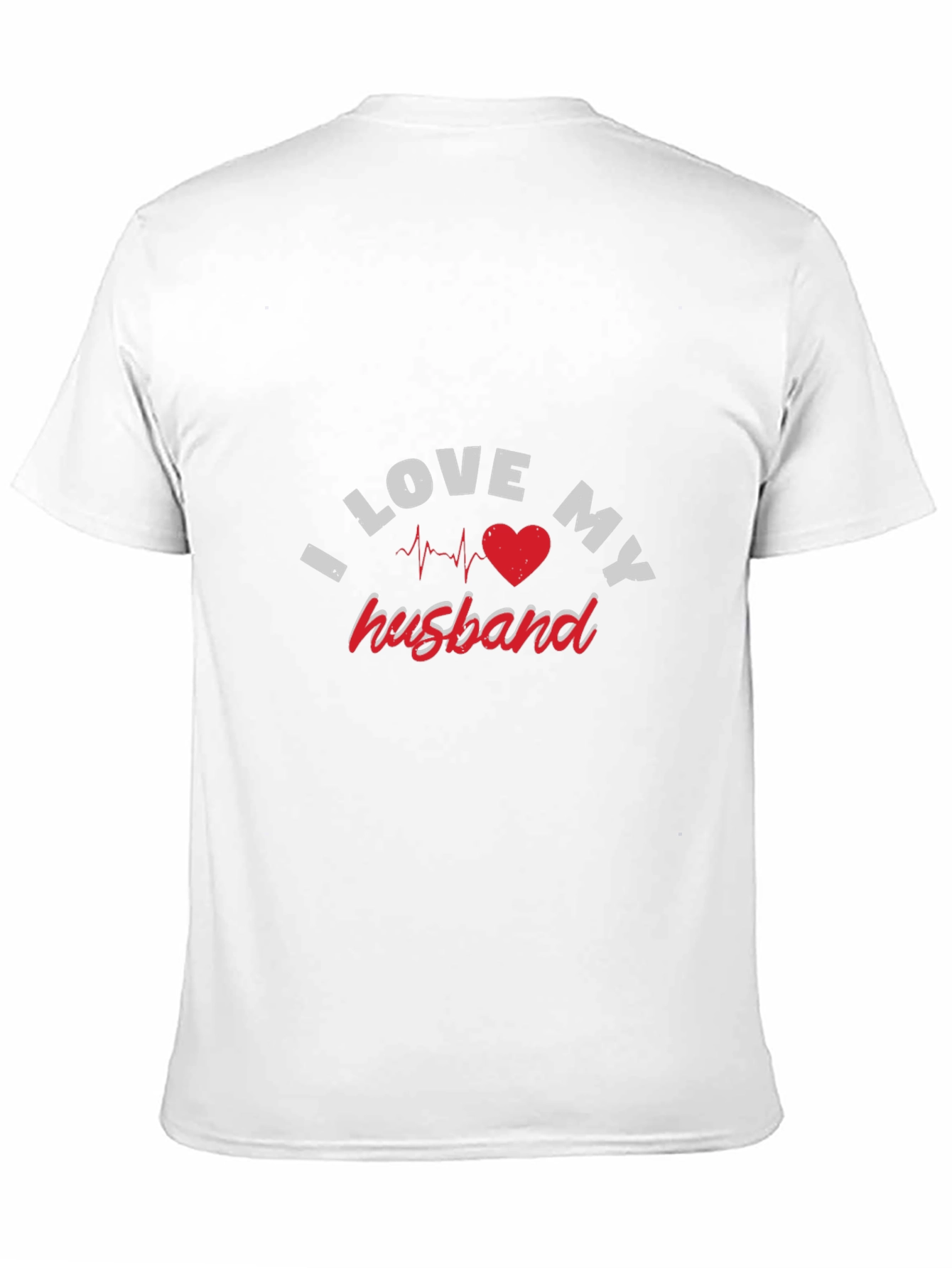 I Love My Husband Graphic Tee - Black