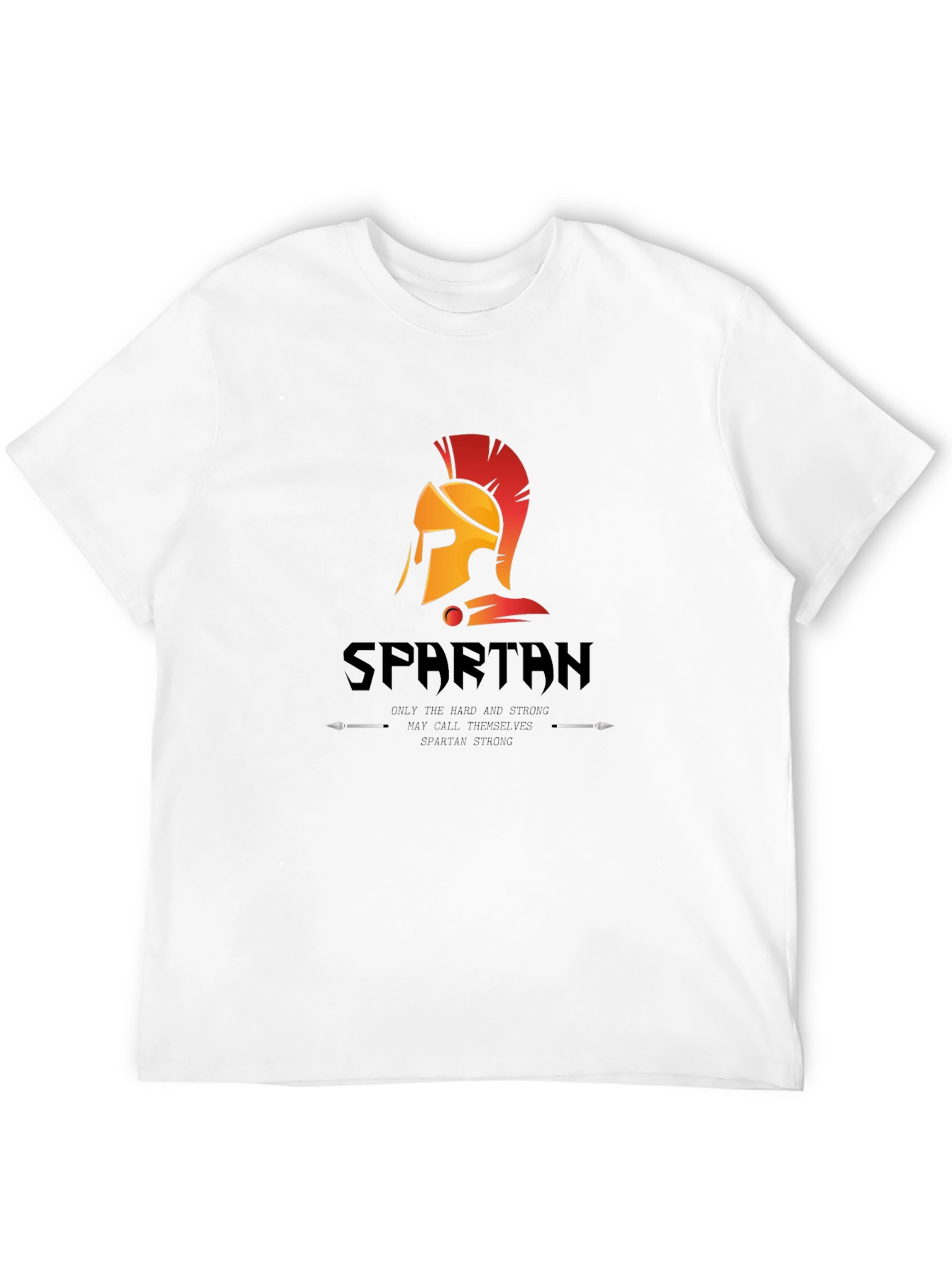 Spartan Helmet Graphic T-Shirt - Mens Black Tee