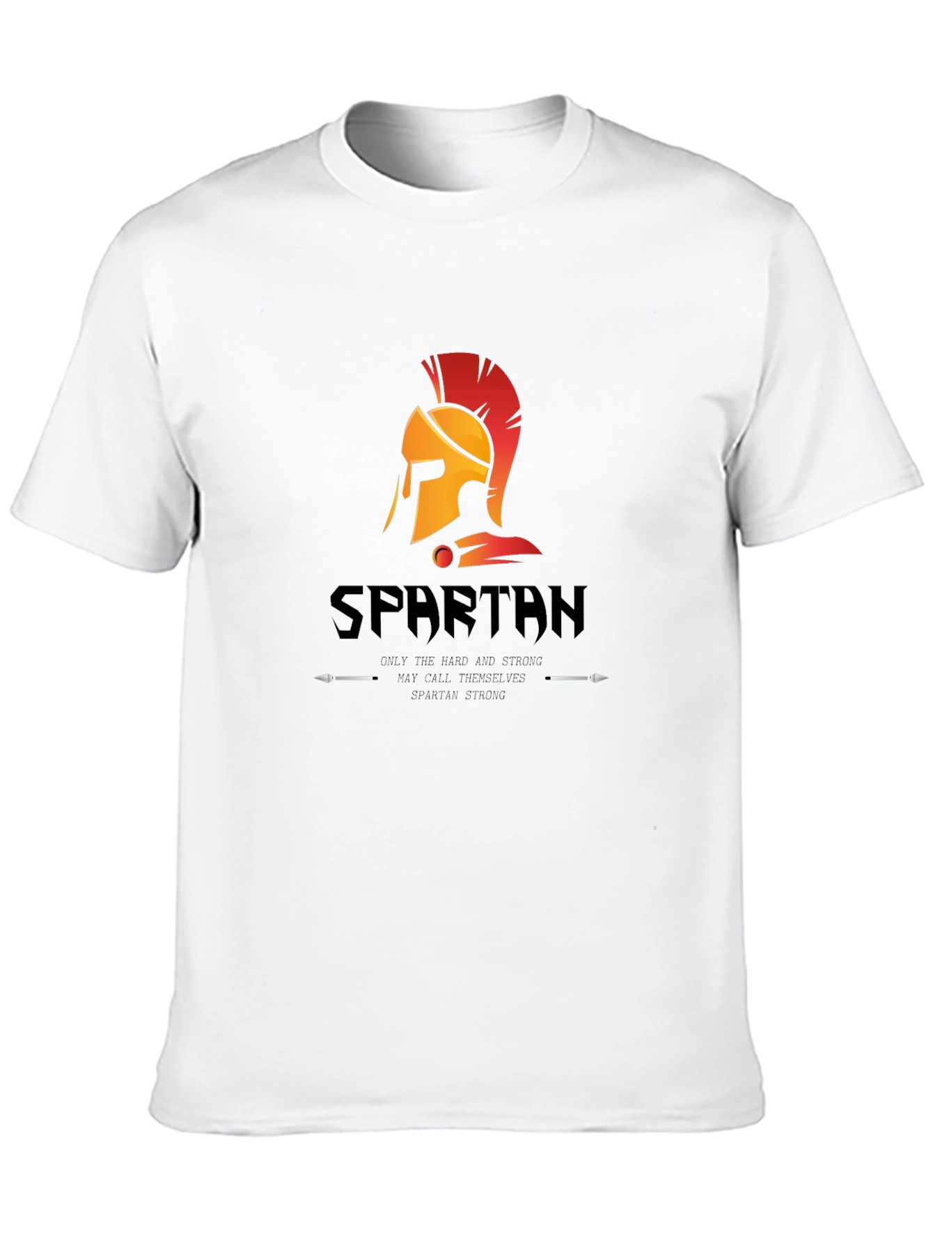 Spartan Helmet Graphic T-Shirt - Mens Black Tee