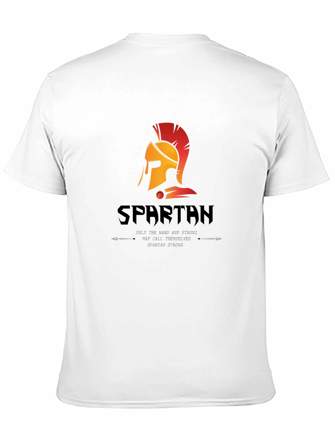 Spartan Helmet Graphic T-Shirt - Mens Black Tee