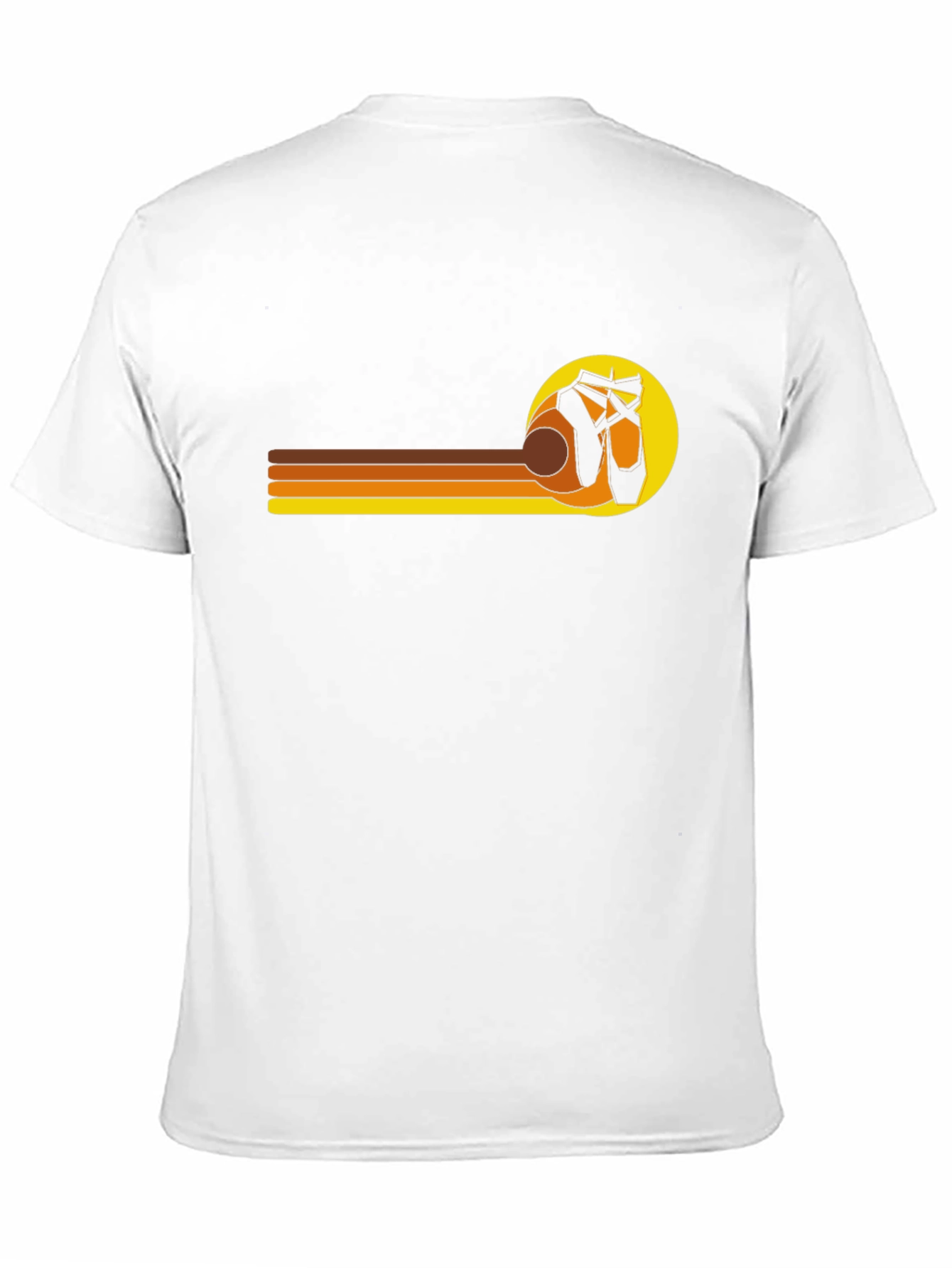 Ballet Retro Stripe Graphic T-Shirt