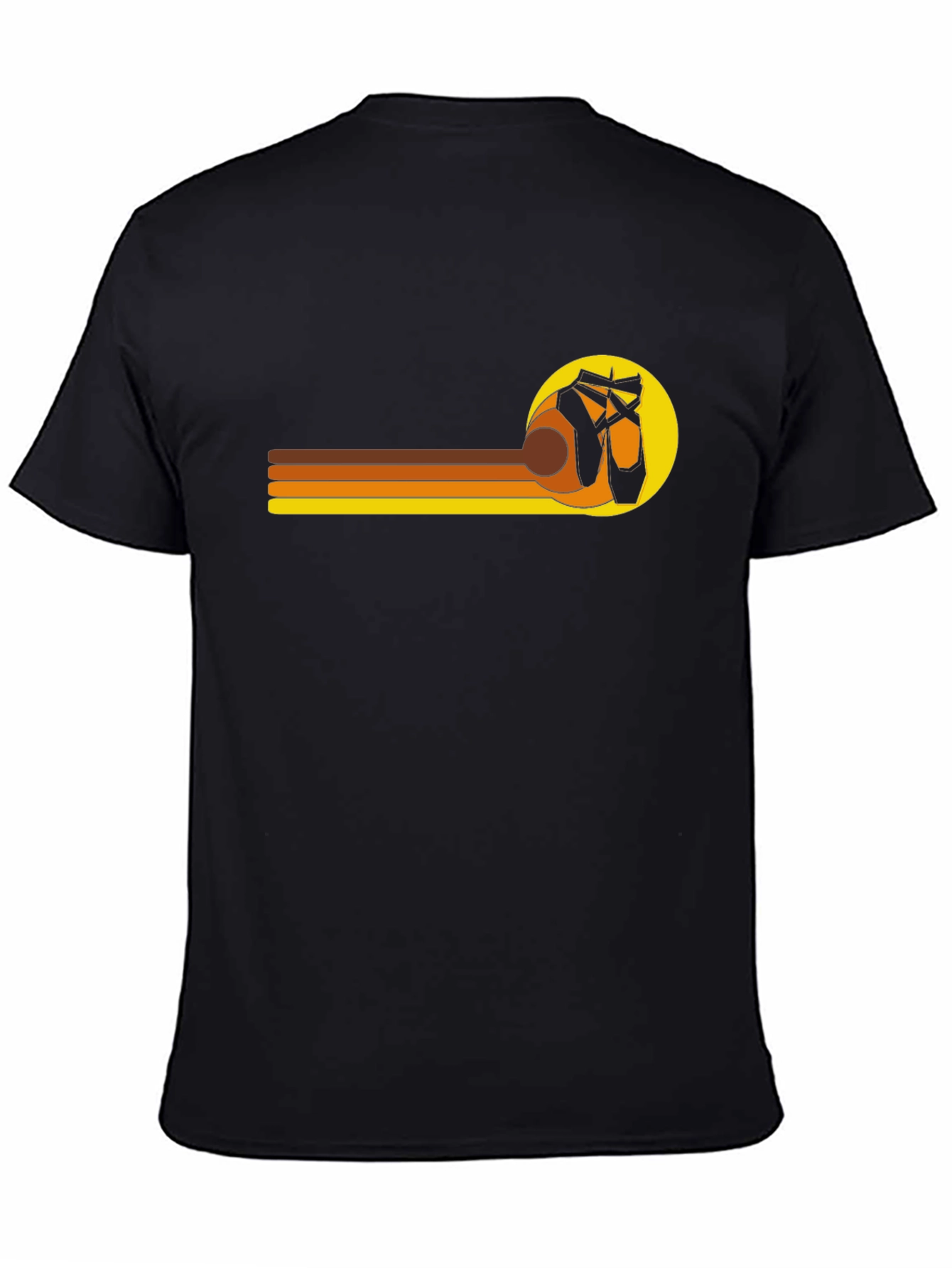 Ballet Retro Stripe Graphic T-Shirt