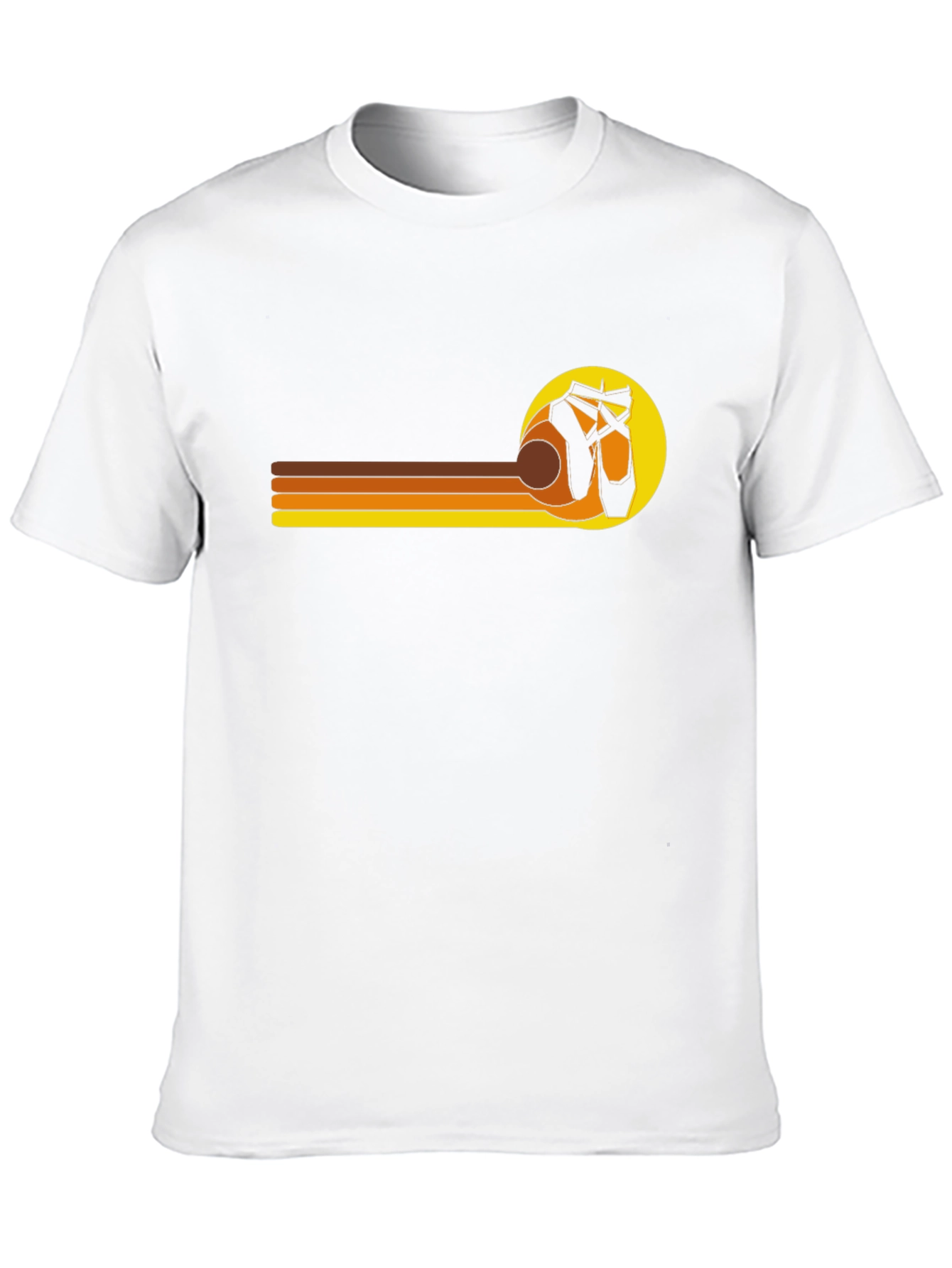Ballet Retro Stripe Graphic T-Shirt